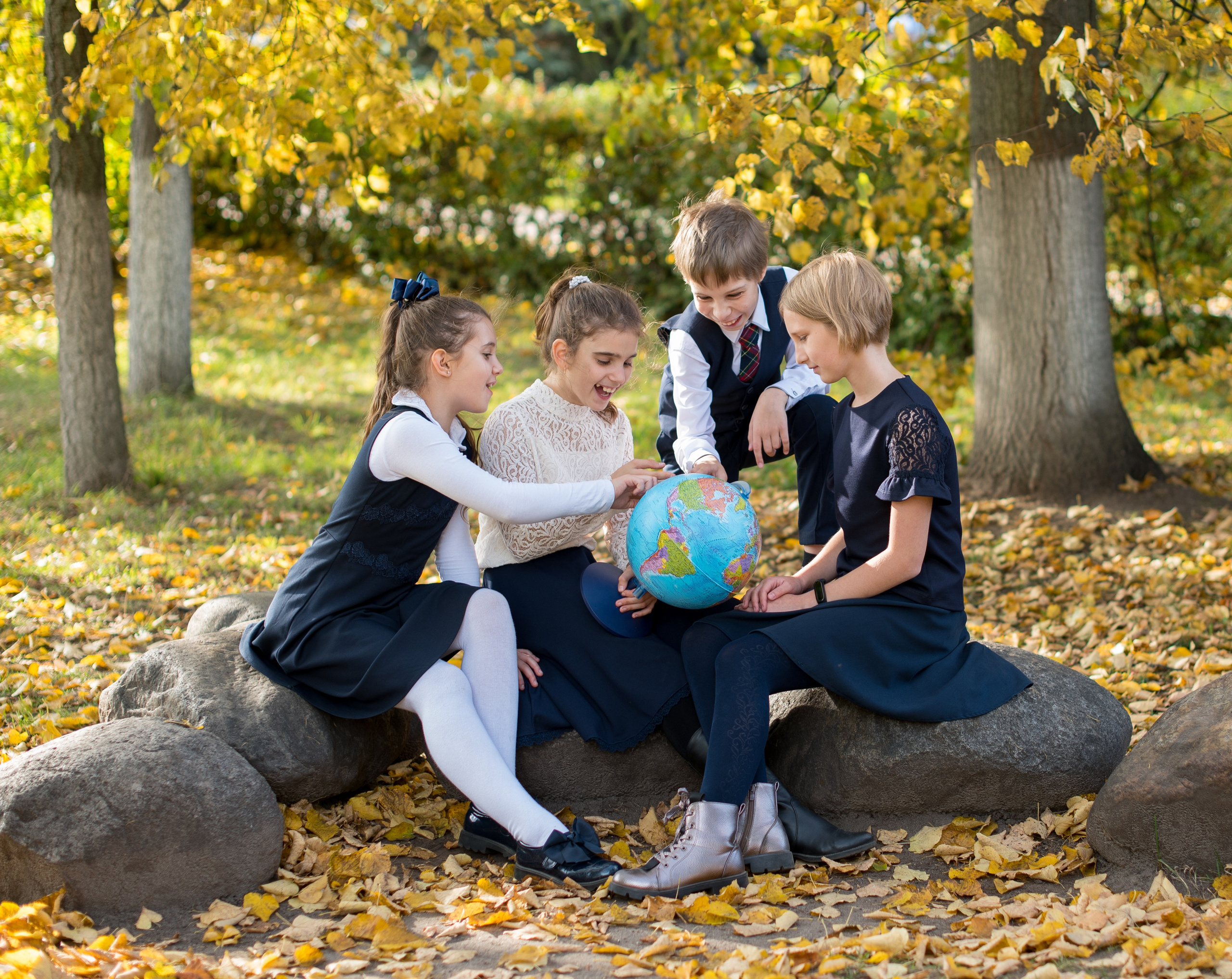 Пример съемки для выпускного альбома с наполнением «премиум». Выпускные альбомы для школ и детских садов в Иваново