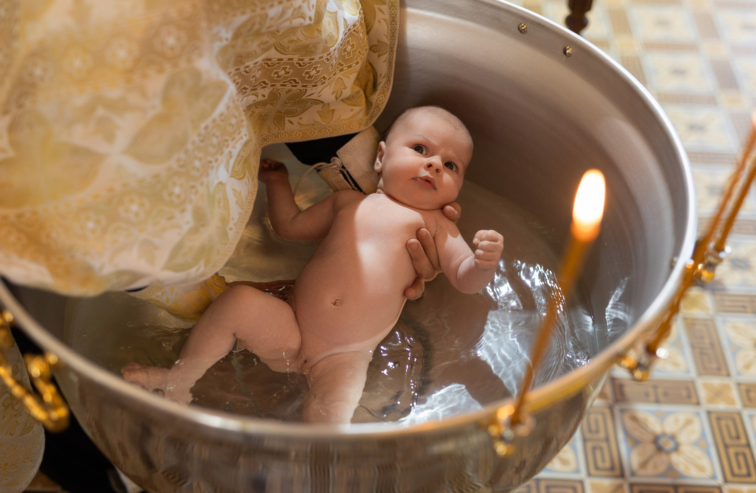 Крещение Александры. Фотограф в Нижнем Новгороде, Дзержинске Олеся Хозяева