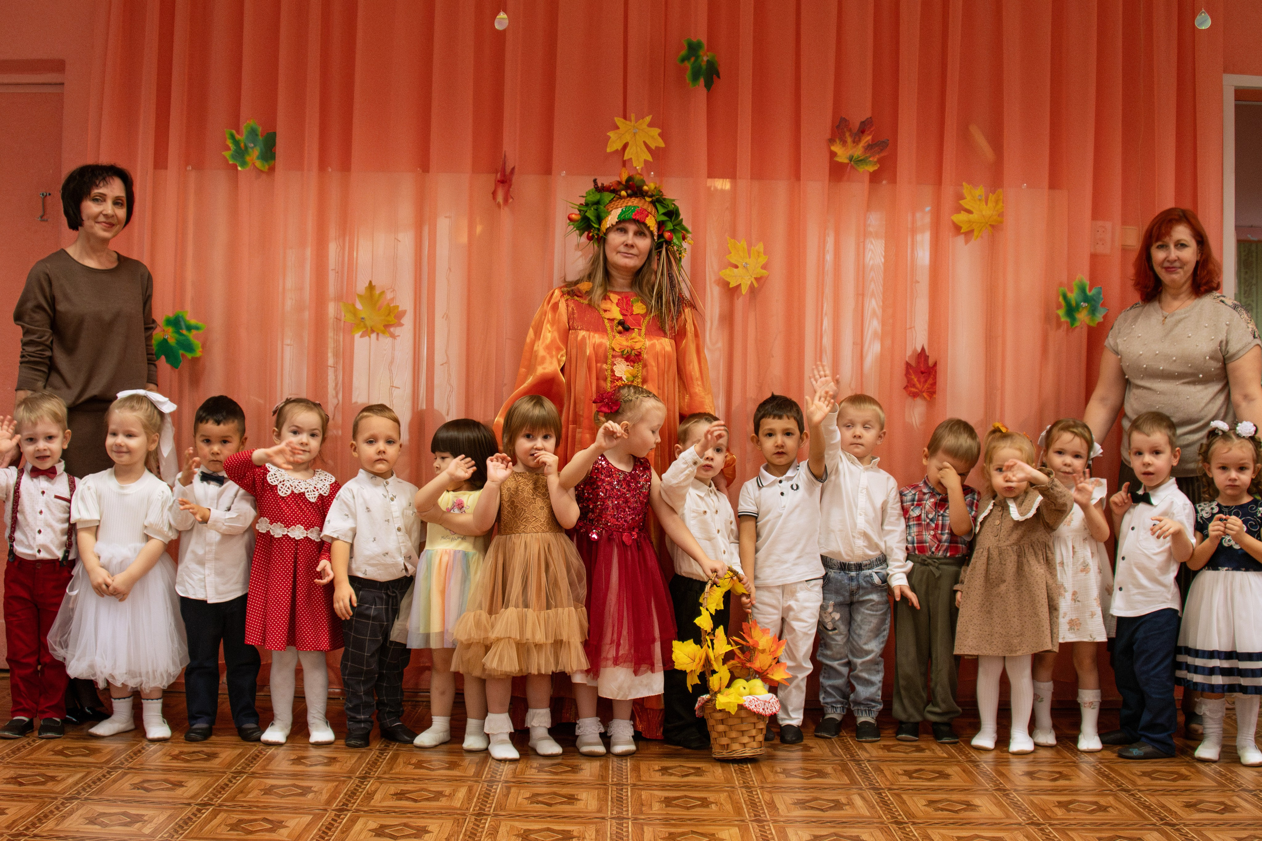 Праздник осени в детском саду. Фотограф в Санкт-Петербурге Ксения Яковчук