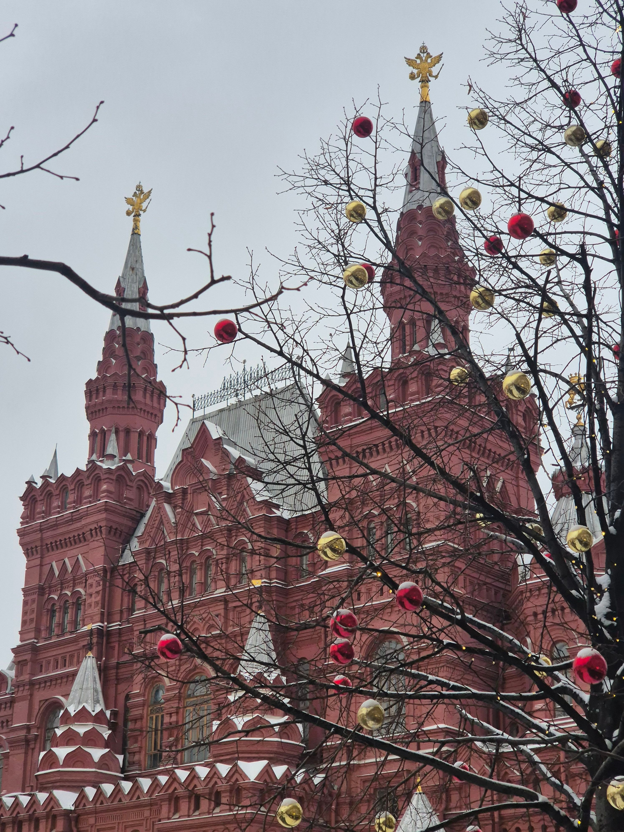 Приехали пораньше, прогулялись по Красной площади