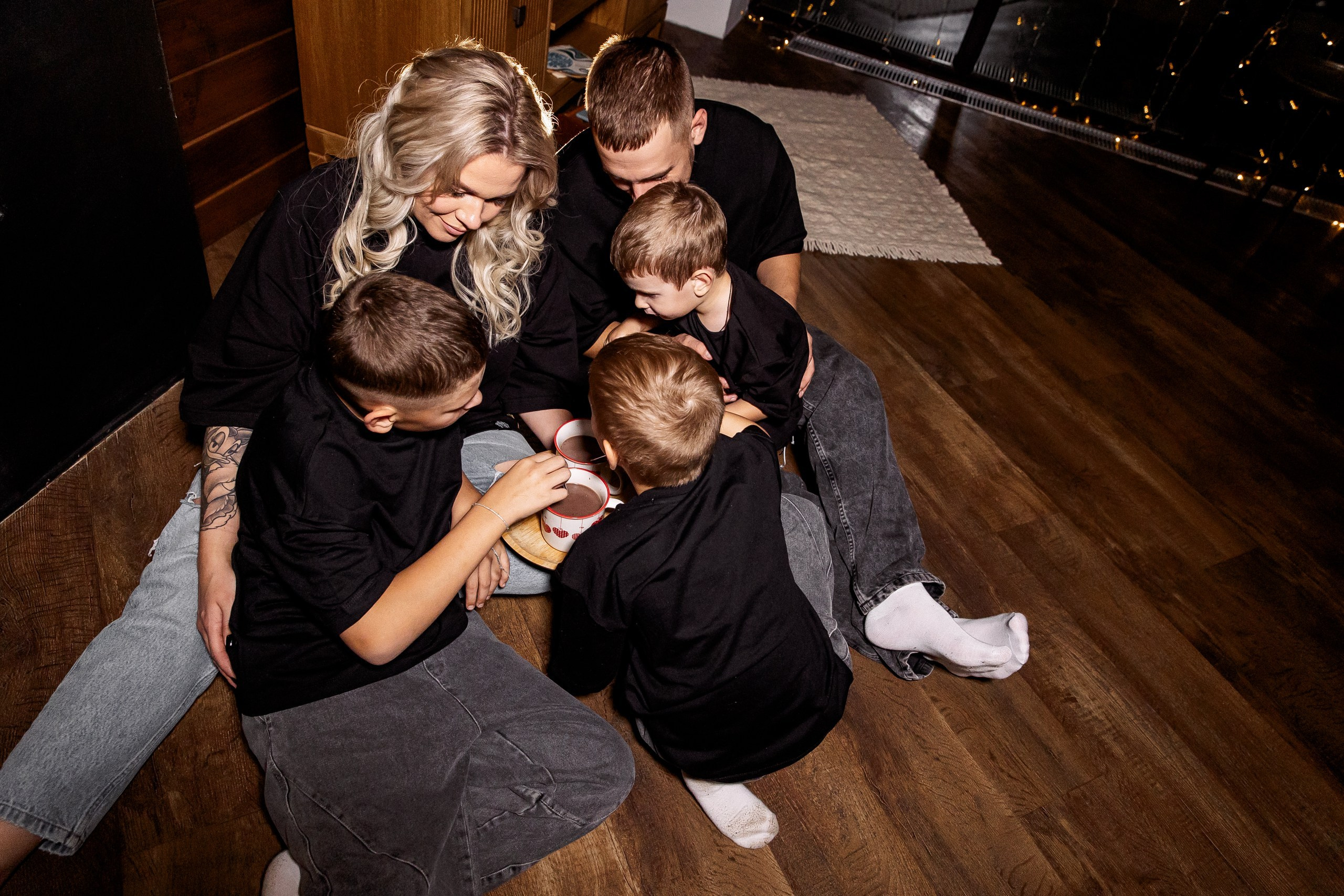 Эдуард и Дарья с сыновьями. Свадебный и семейный фотограф в Челябинске Юлия Ишимова