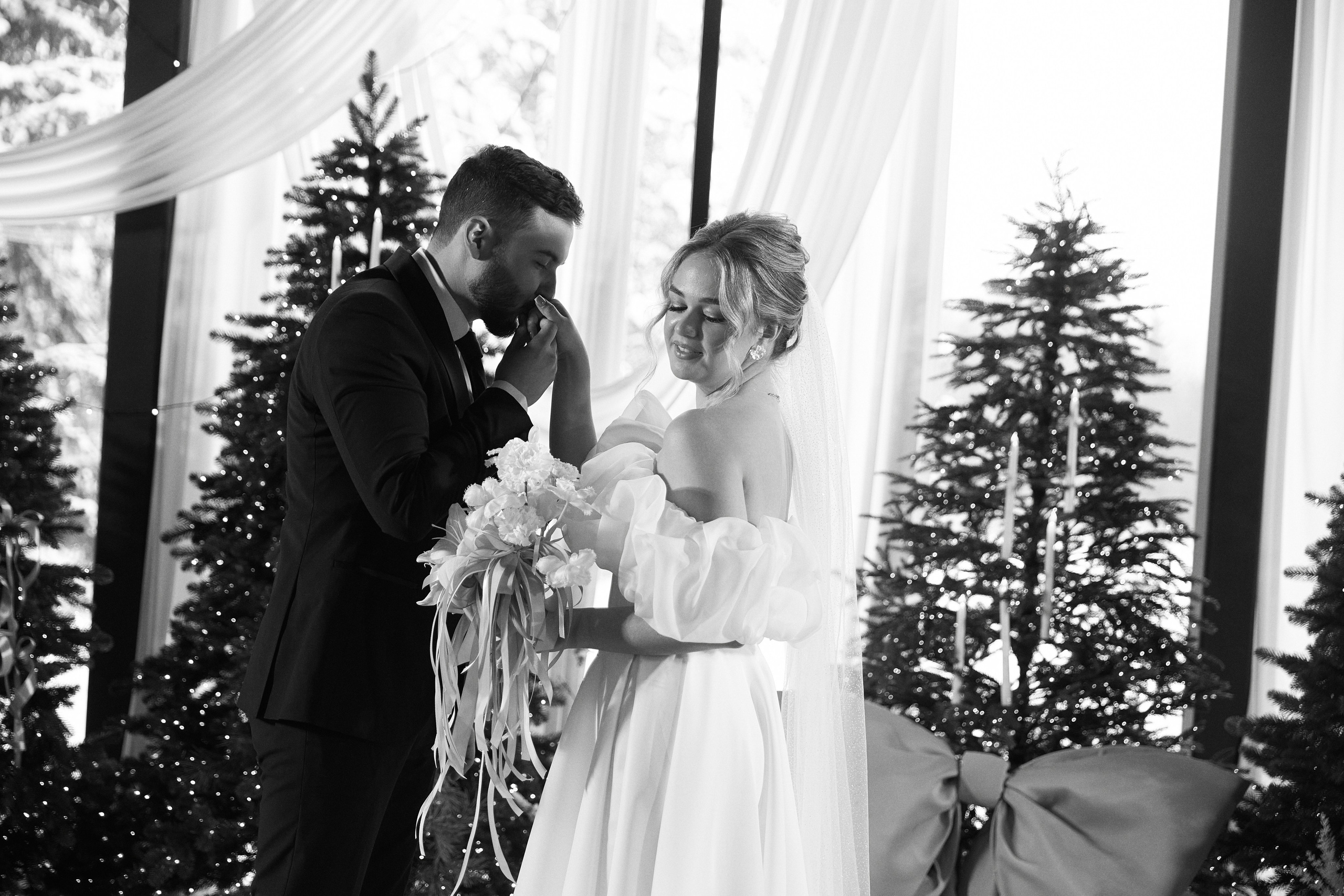 ЗИМА, СОГРЕТАЯ ЛЮБОВЬЮ. Свадебный фотограф Анна Чащухина