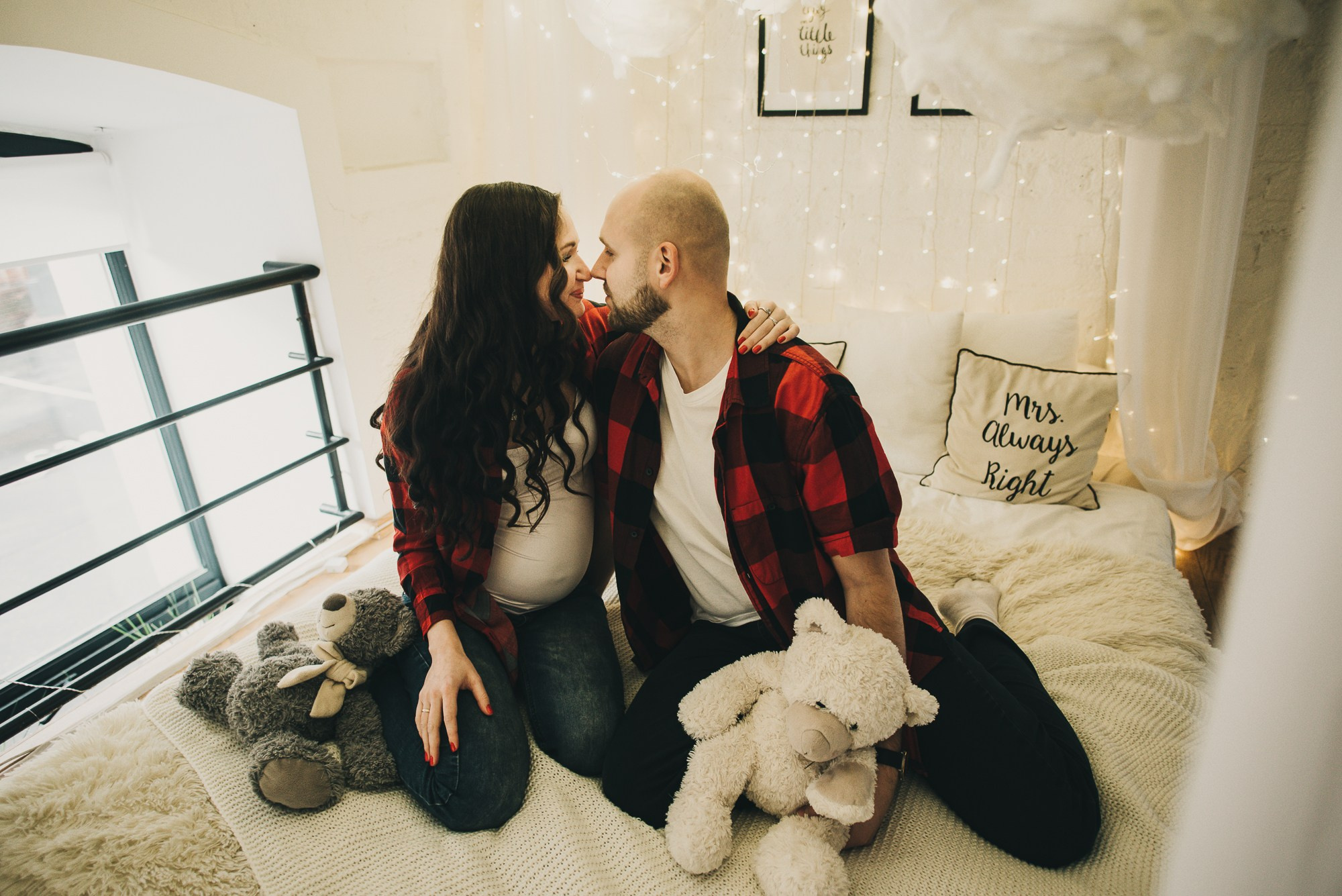 Скоро трое. Фотограф в Москве новорожденные свадьбы семьи Дарья Ларионова