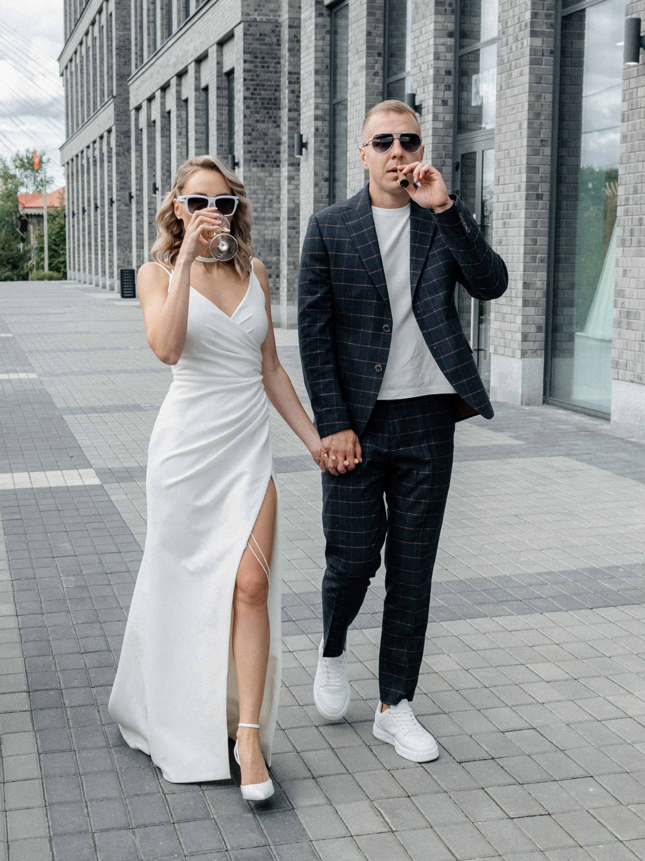 Стильная свадебная фотосессия в Новосибирске | Яна Иванова. Семейный и свадебный фотограф в Новосибирске Иванова Яна