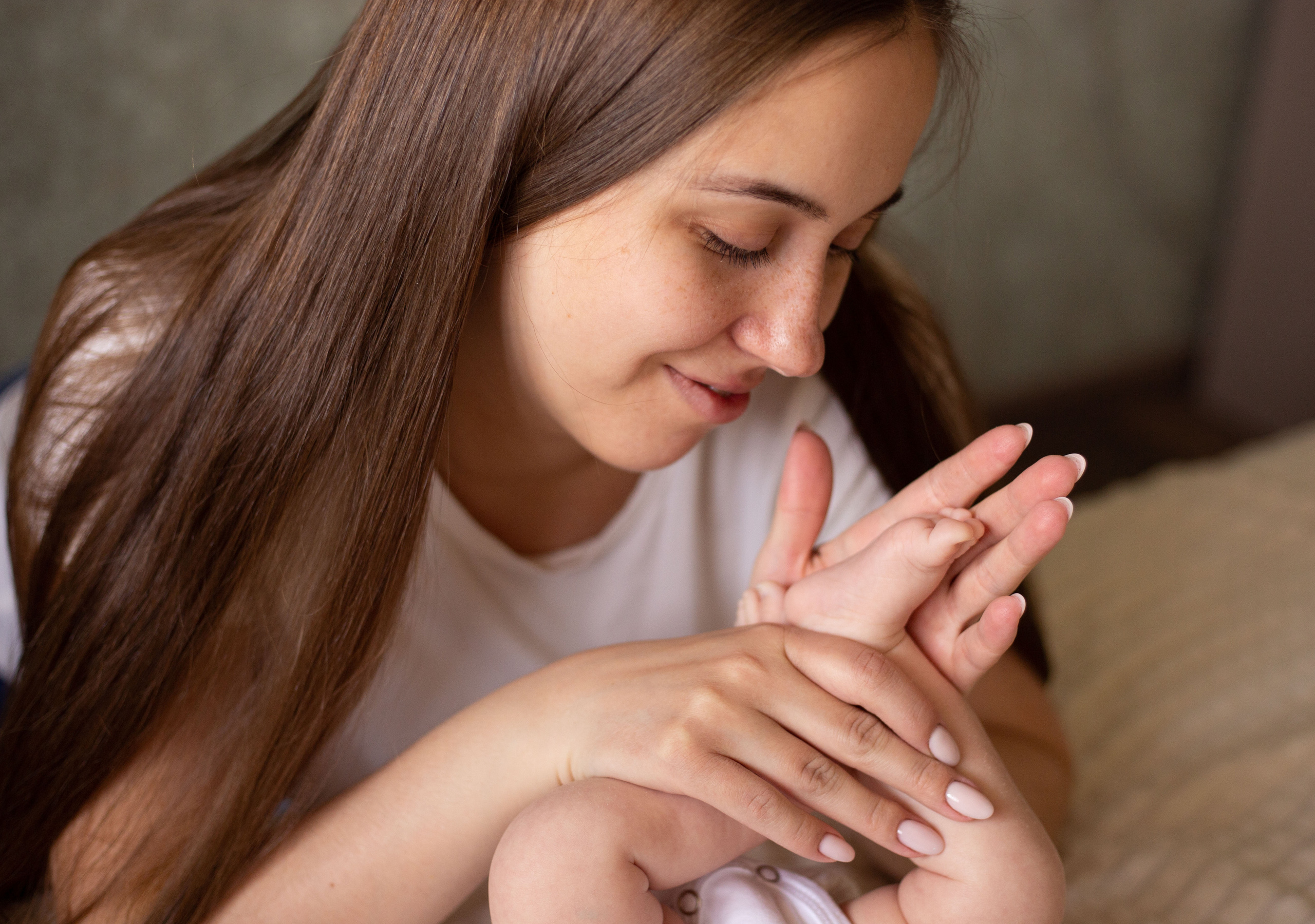 Newborn lifestyle. Фотограф беременных и новорождённых в Краснодаре