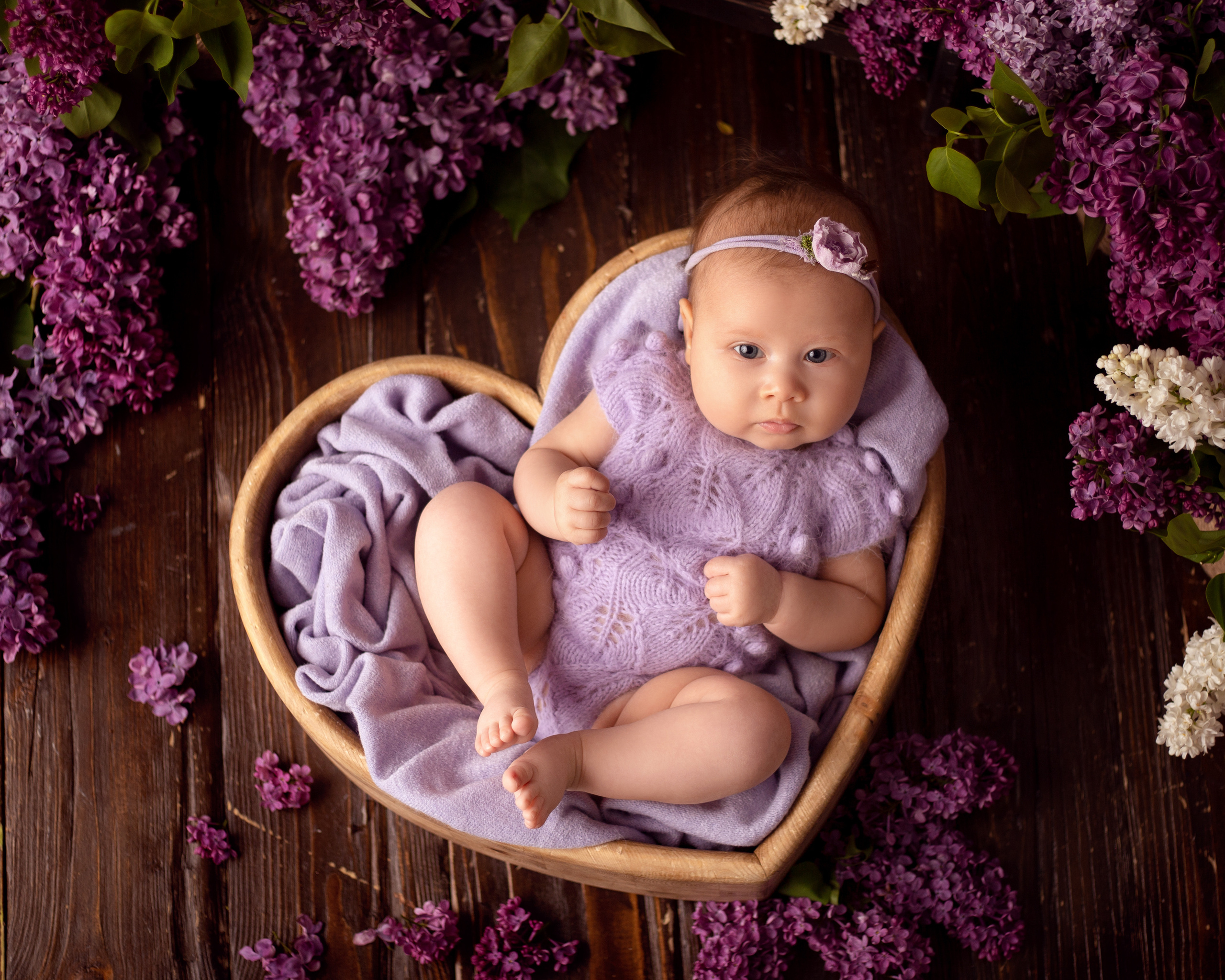 Малыши до года. Фотограф беременных и новорождённых в Краснодаре