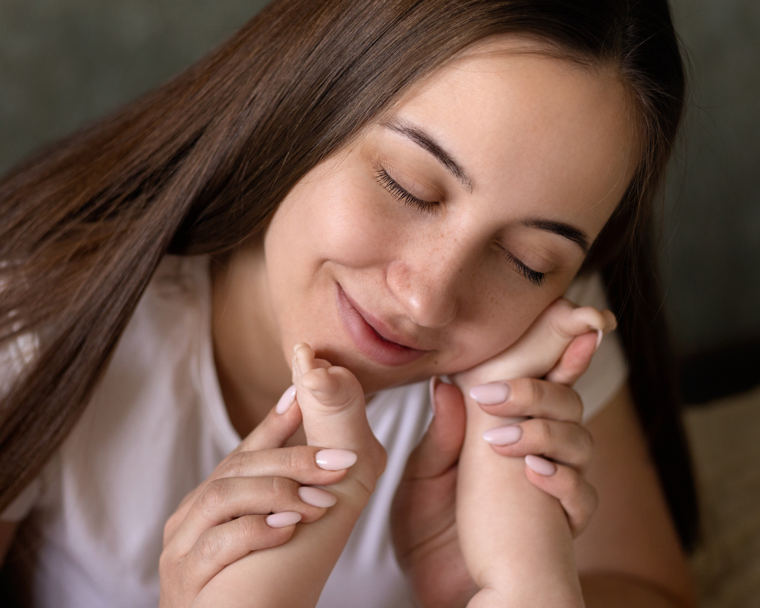 Newborn lifestyle. Фотограф беременных и новорождённых в Краснодаре