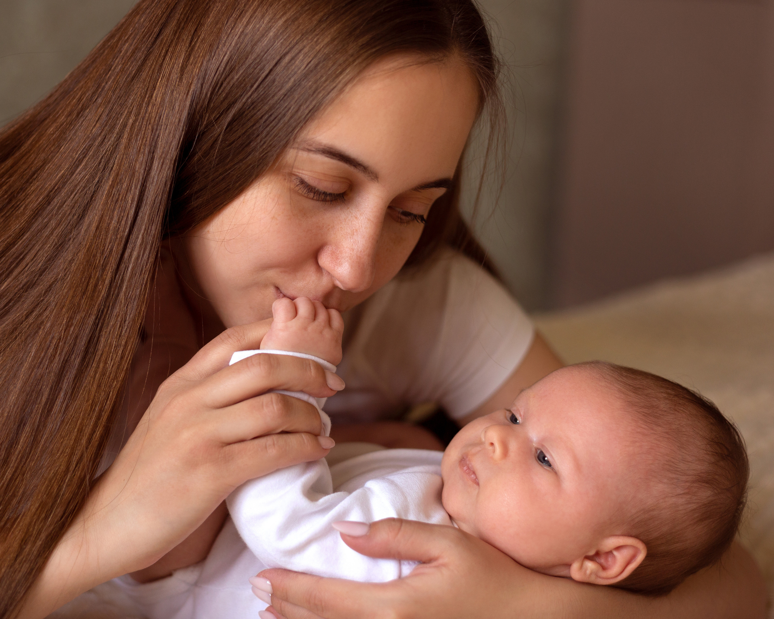 Newborn lifestyle. Фотограф беременных и новорождённых в Краснодаре