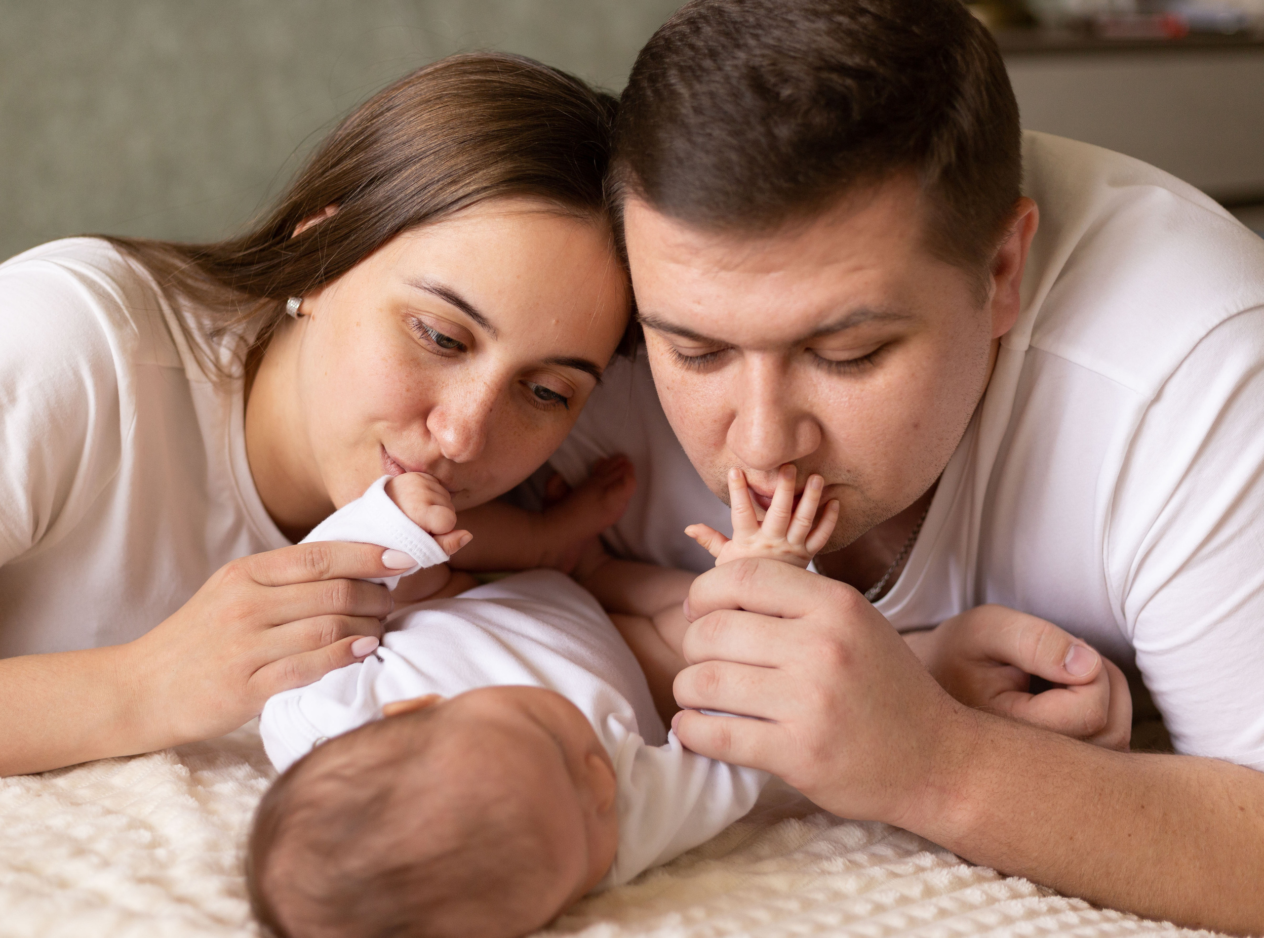 Newborn lifestyle. Фотограф беременных и новорождённых в Краснодаре