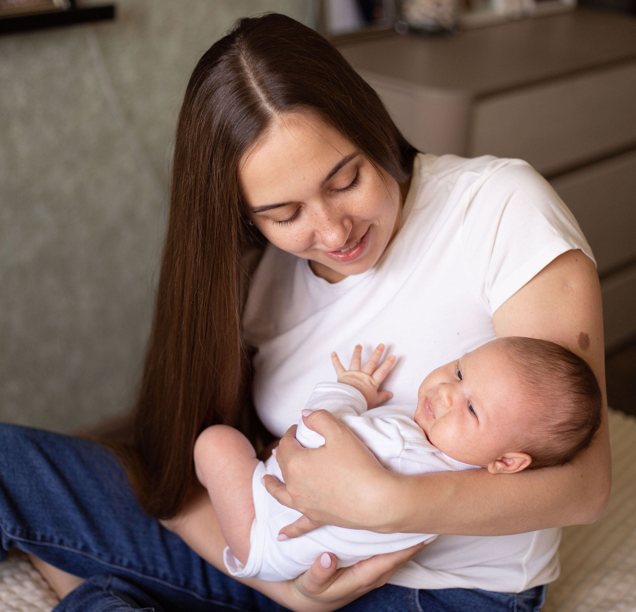 Newborn lifestyle. Фотограф беременных и новорождённых в Краснодаре