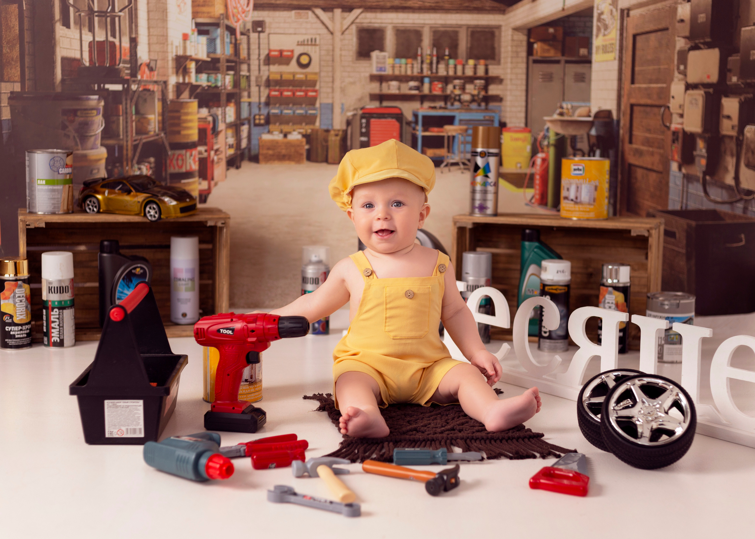 Малыши до года. Фотограф беременных и новорождённых в Краснодаре