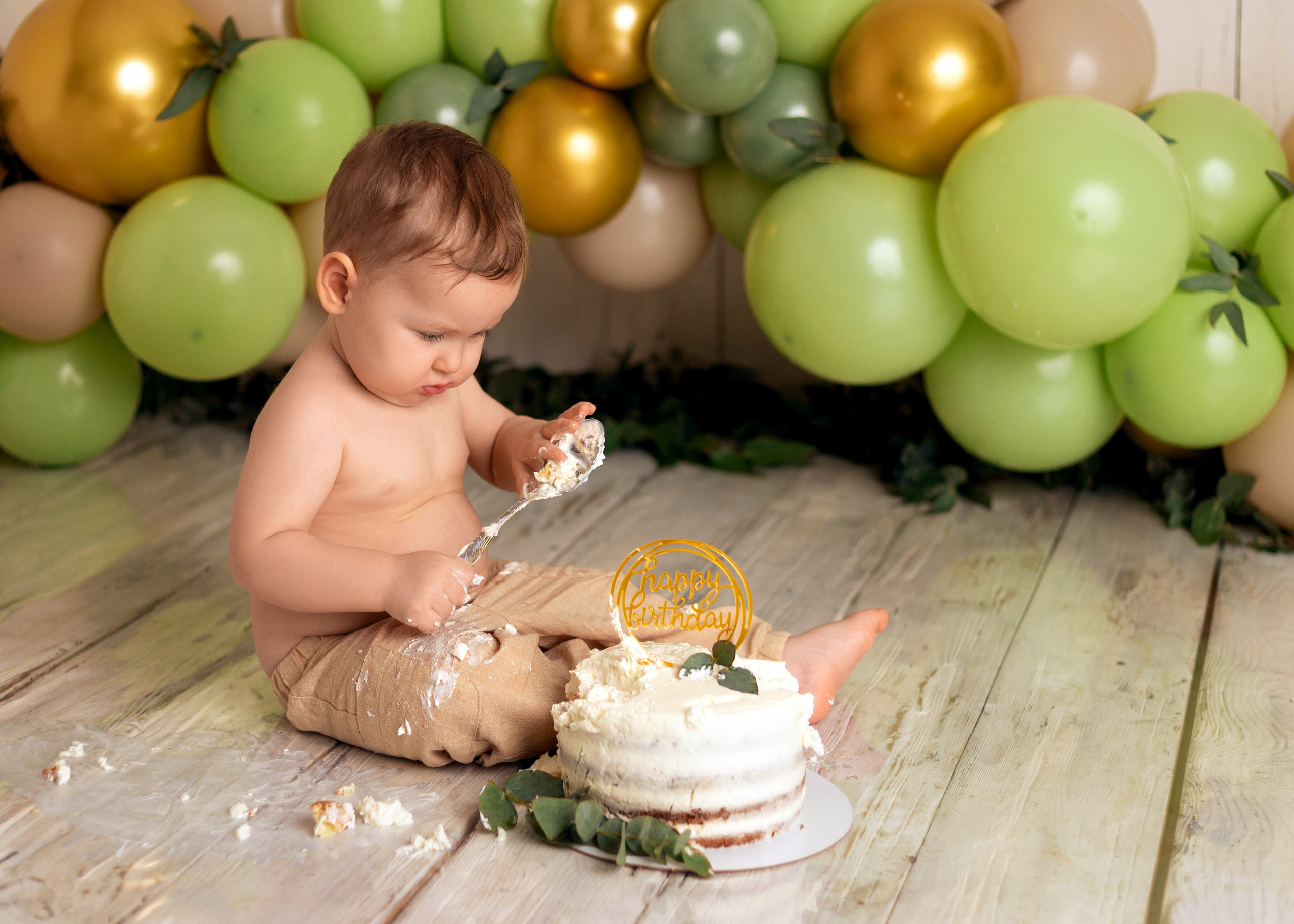 Годовасие «Под ключ». Фотограф беременных и новорождённых в Краснодаре