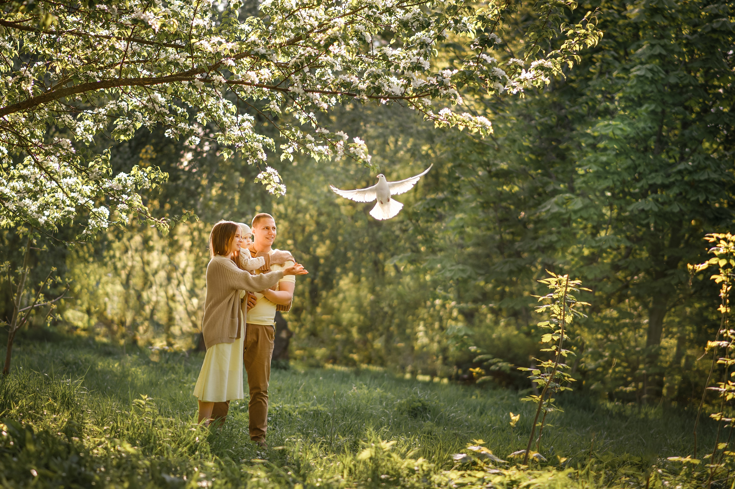 Семейная фотосессия на природе. Душевная фотография от сердца к сердцу Марина Жиделева фотограф Москва