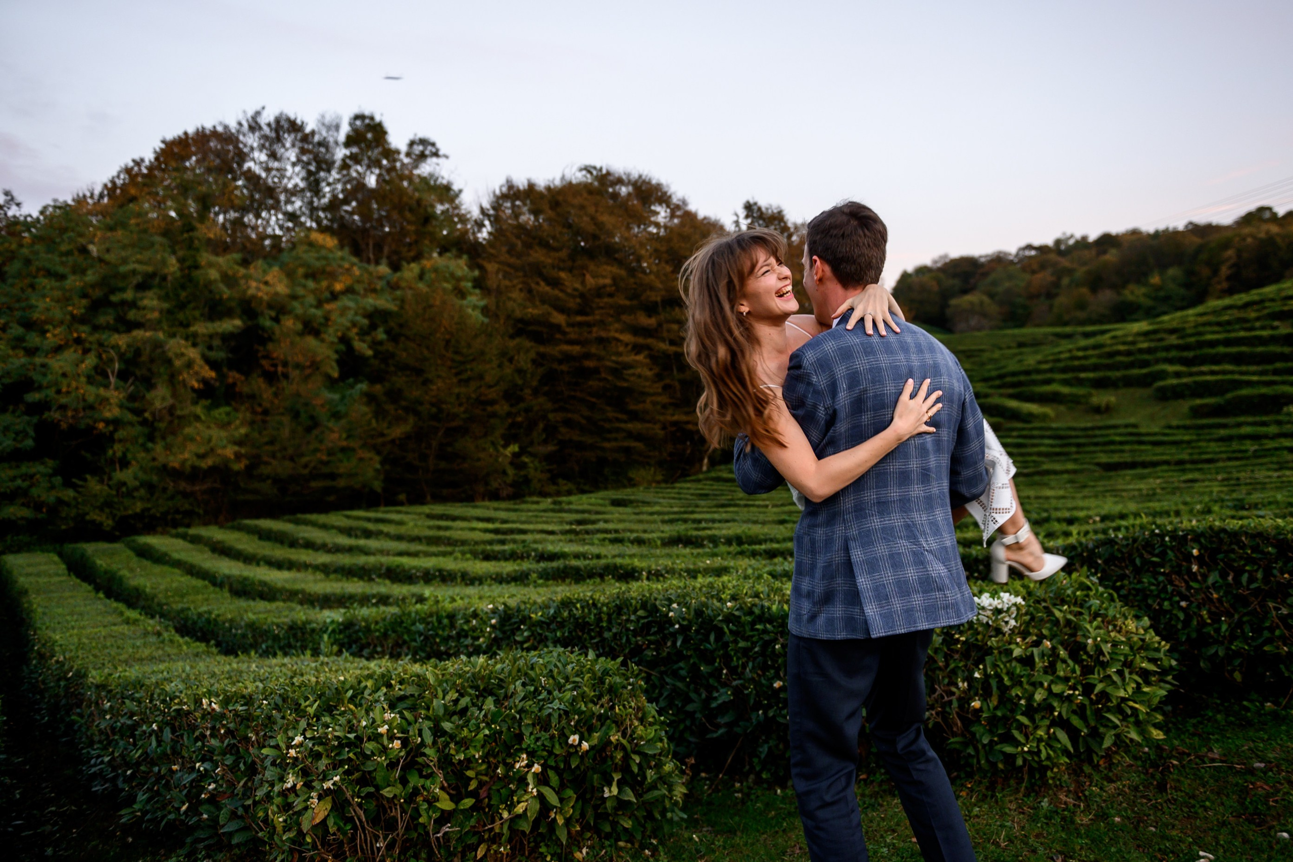 Чайные плантации. Олег и Светлана. Свадебный и семейный фотограф София Невская