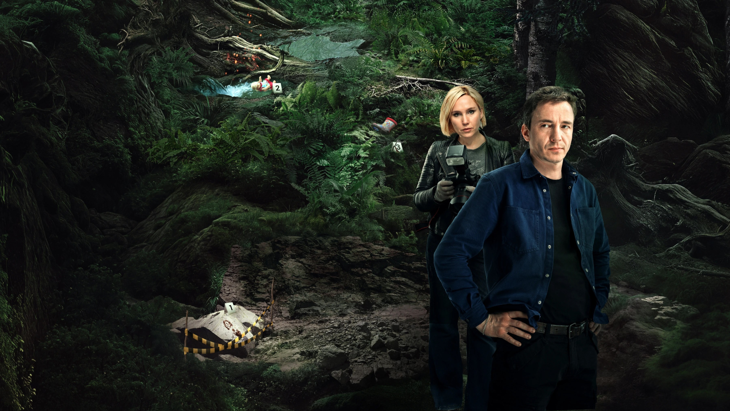 Poster for “Taiga” Series. Kate Blokhina Retoucher