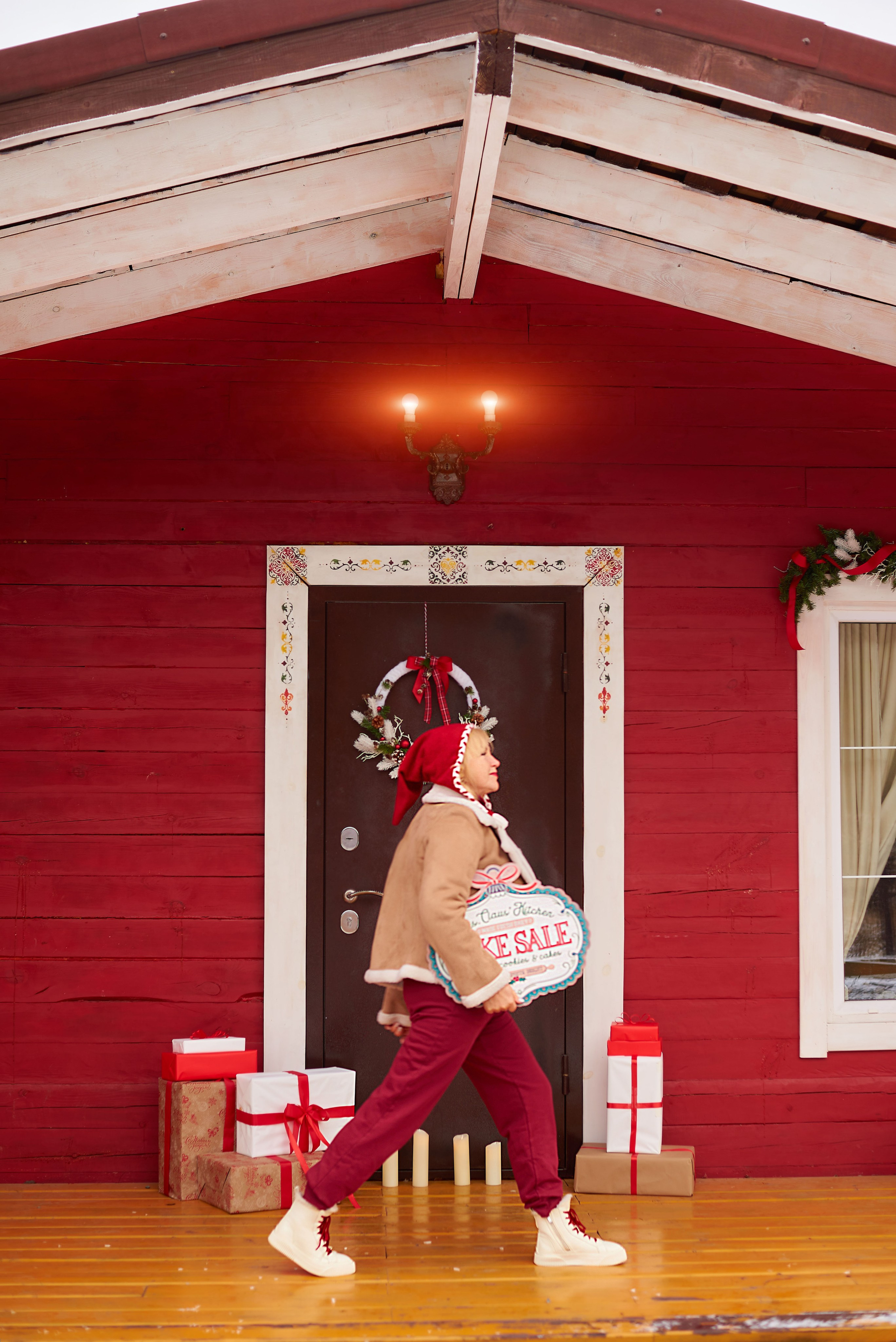 Рождественское волшебство. Семейный фотограф в Барнаул/Горный Алтай, Аренда дома в горах