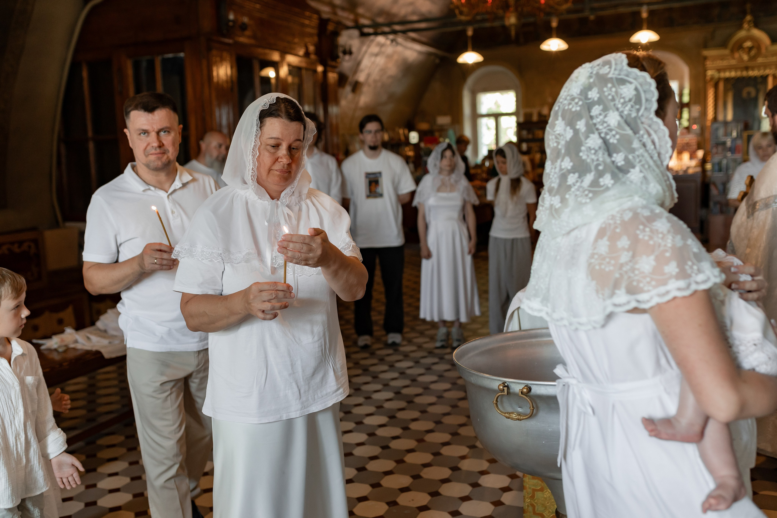 Крещение в Образцово