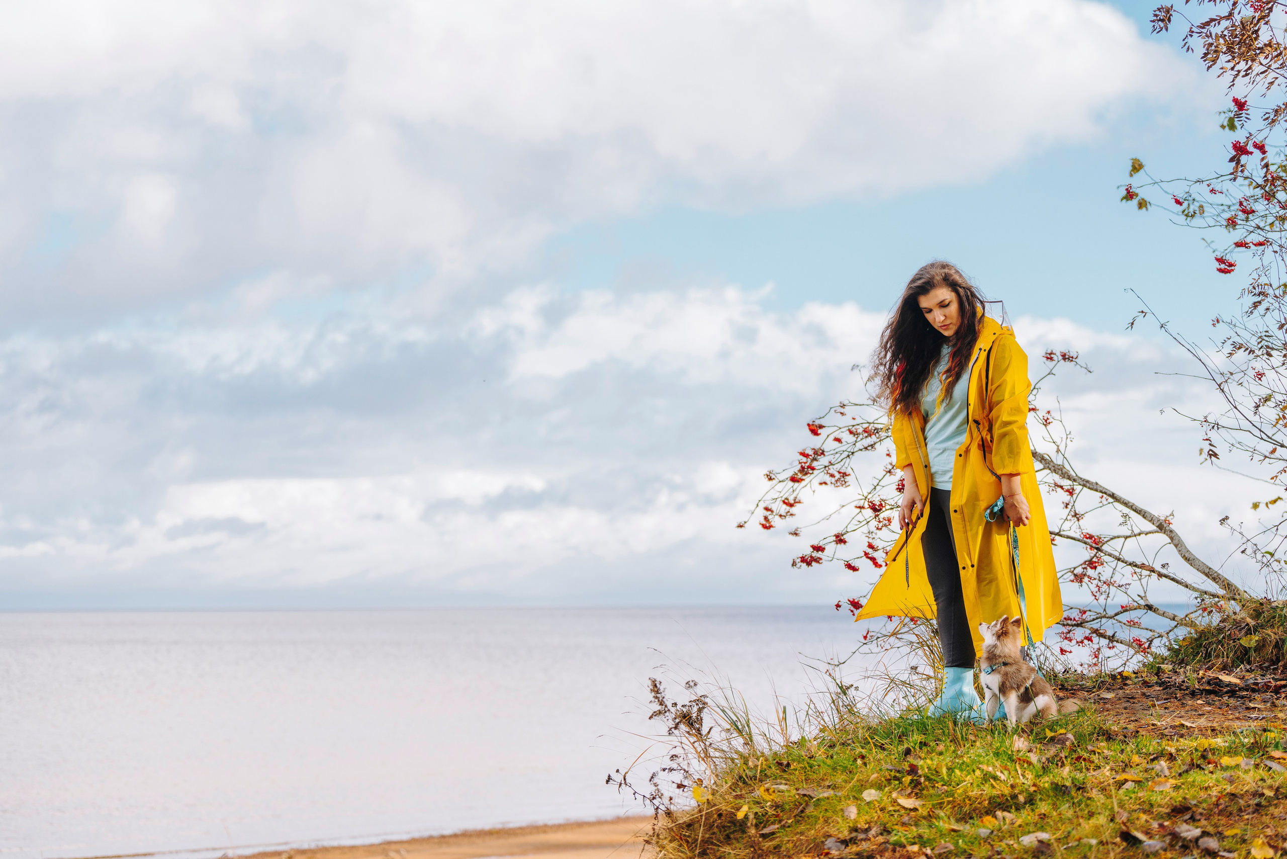 Катерина и Дрэка. Фотограф анималист в Спб недорого Олеся Майорова