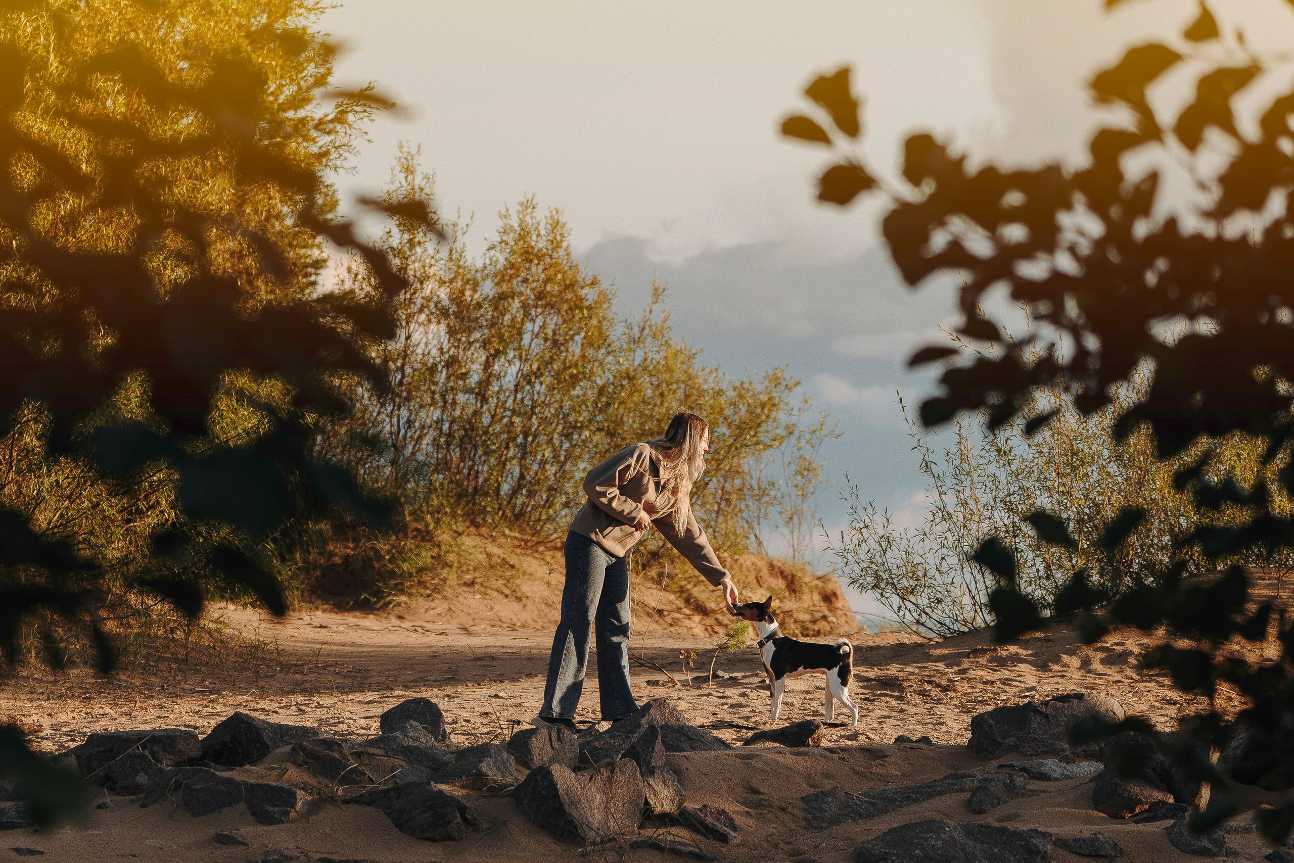 Екатерина и Дива. Фотограф анималист в Спб недорого Олеся Майорова