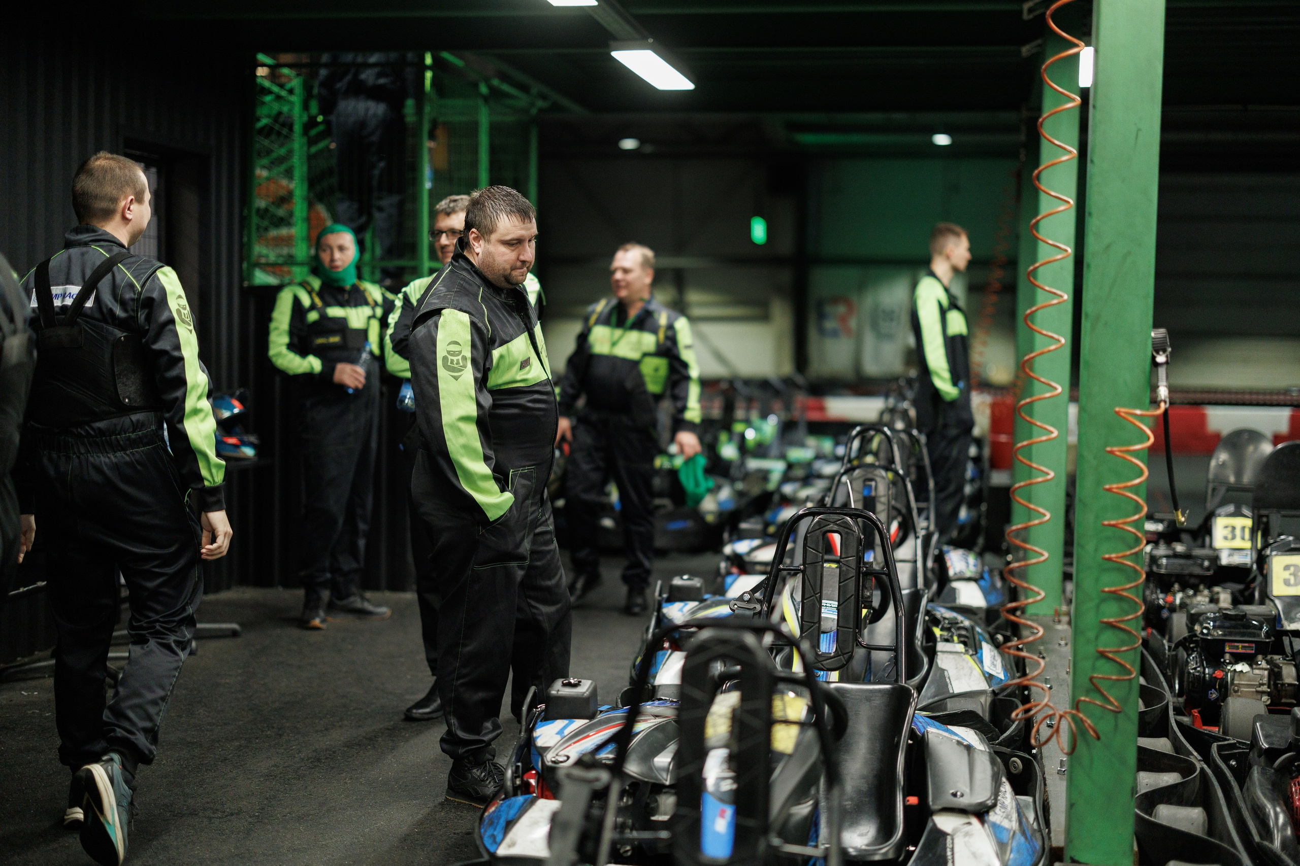 Turba karting hall — корпоративные соревнования. Контент для бизнеса в Екатеринбурге Полдень Медиа