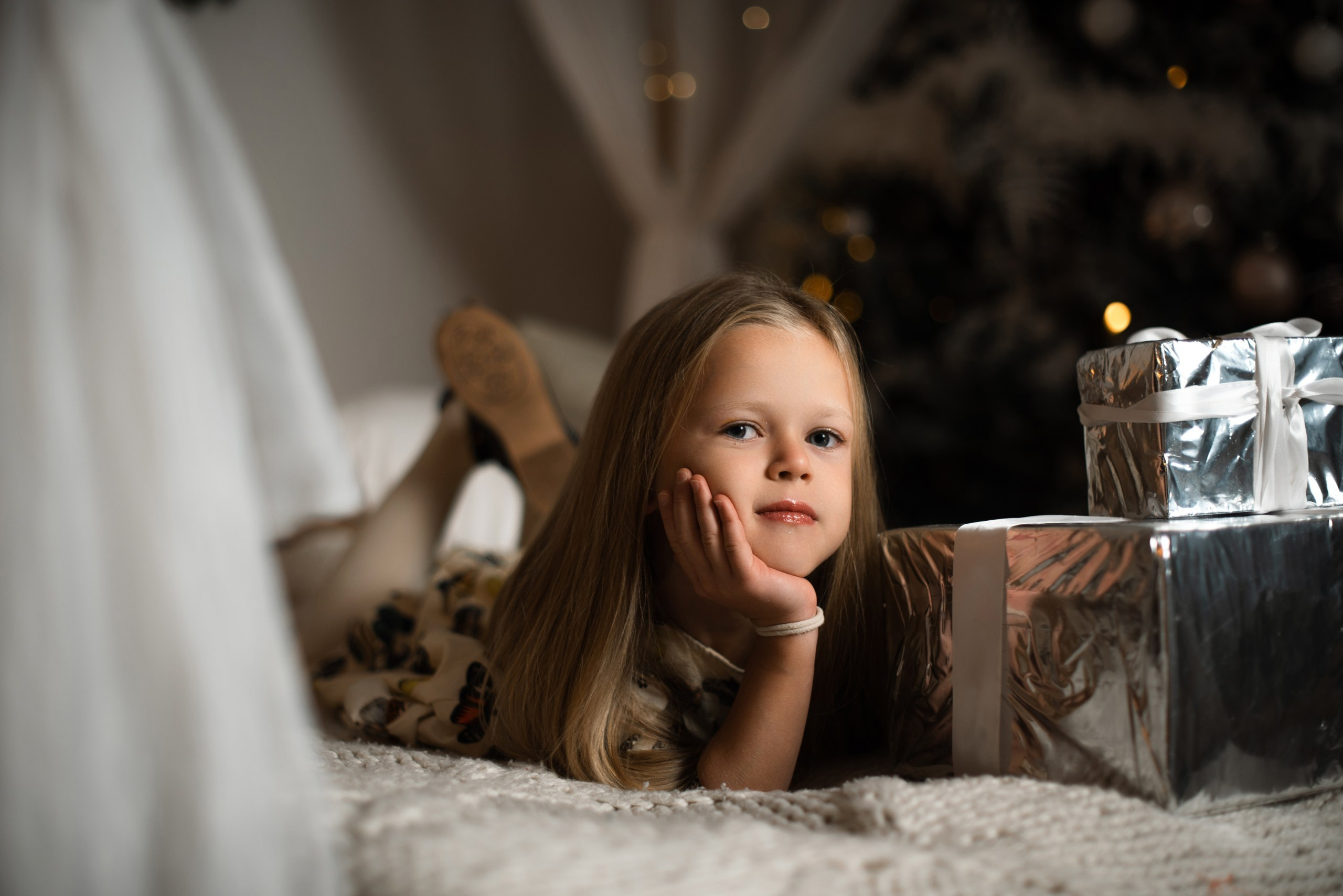 Новгодняя история большой семьи. Фотограф в Самаре Мария Шерер