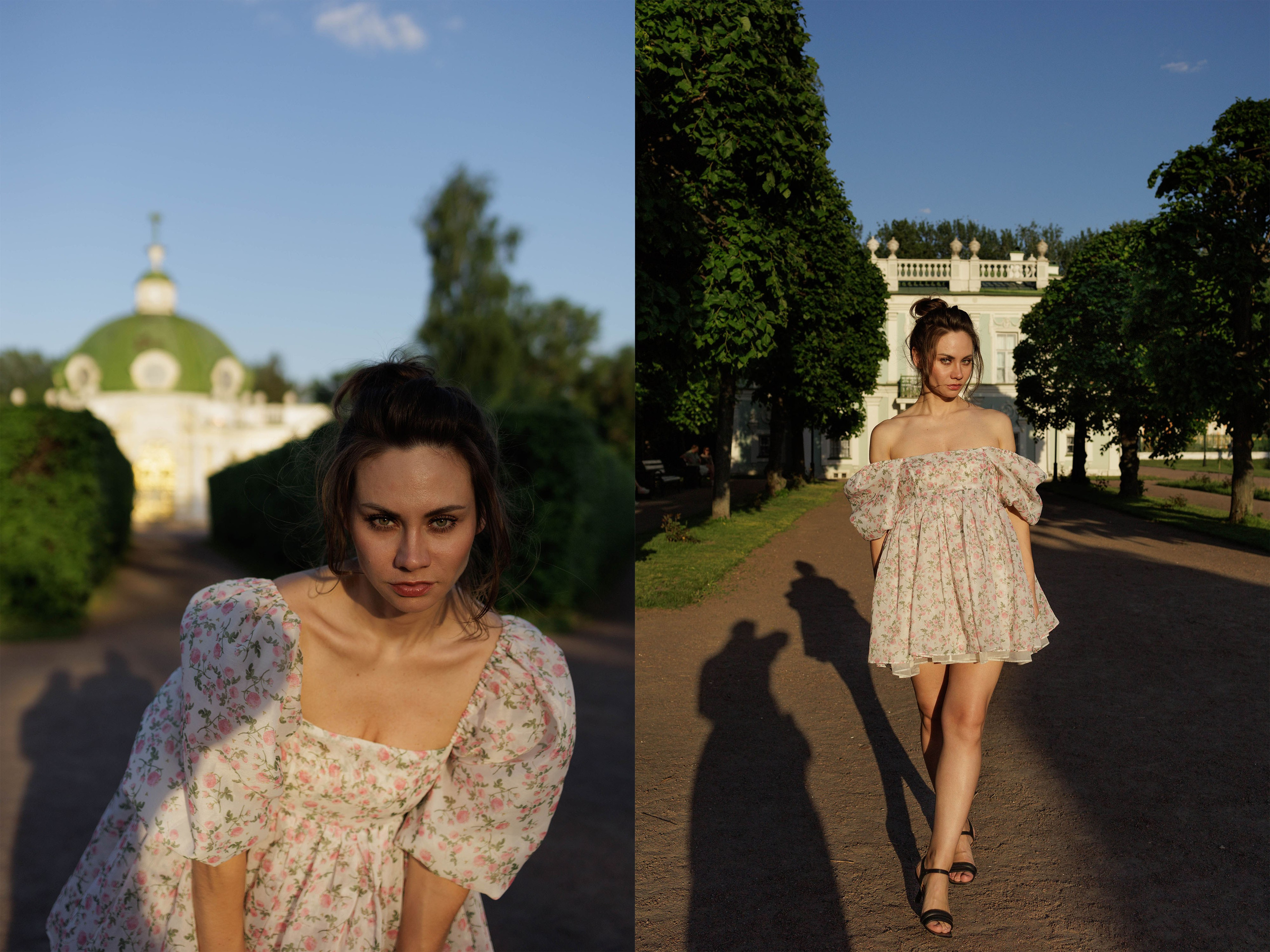 Фотосессия в парке Марии. Женский портрет вне времени. Санкт-Петербург