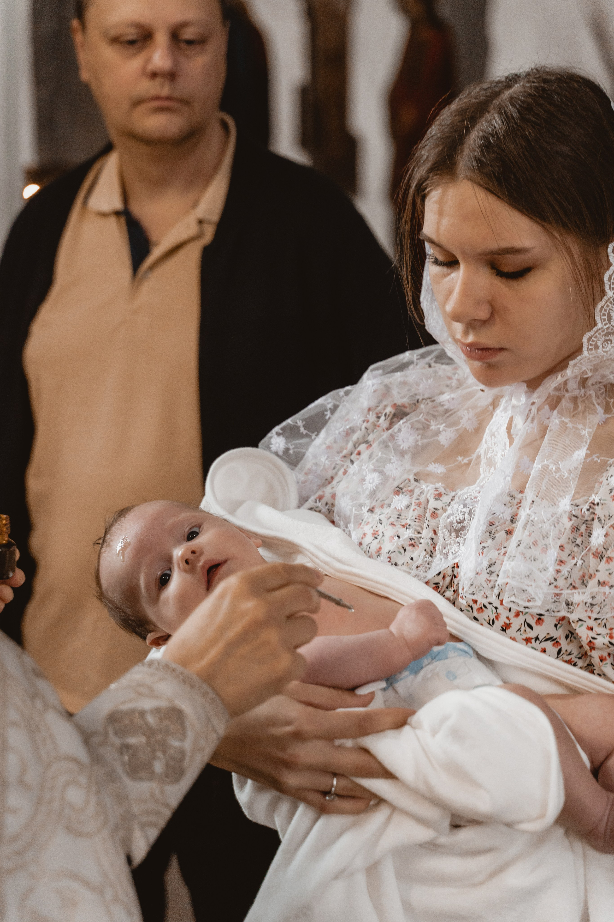 Крещение Таисии. Свадебный фотограф Юлия Копылова