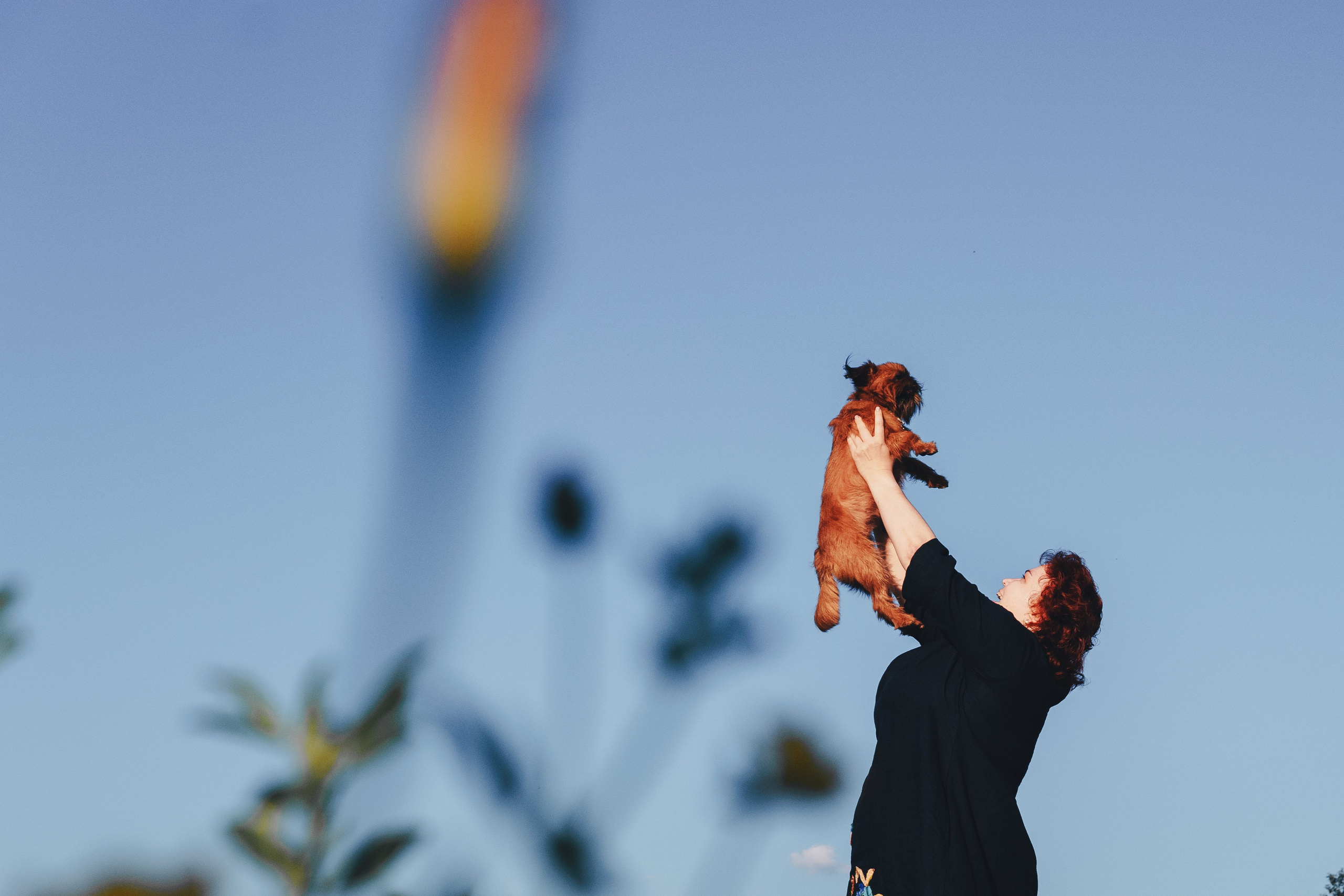 Катя и Яшма. Фотограф-анималист Ксения Воробьева, Москва