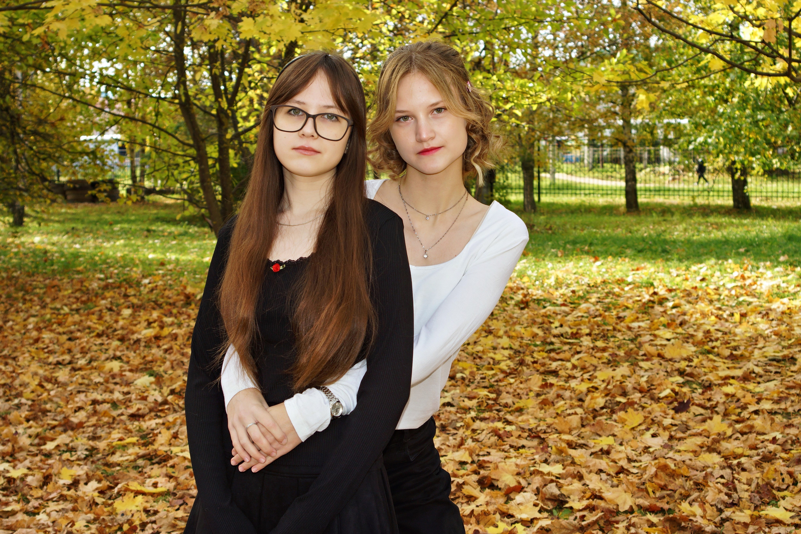 Осенняя фотосессия в школе г. Йошкар-Ола