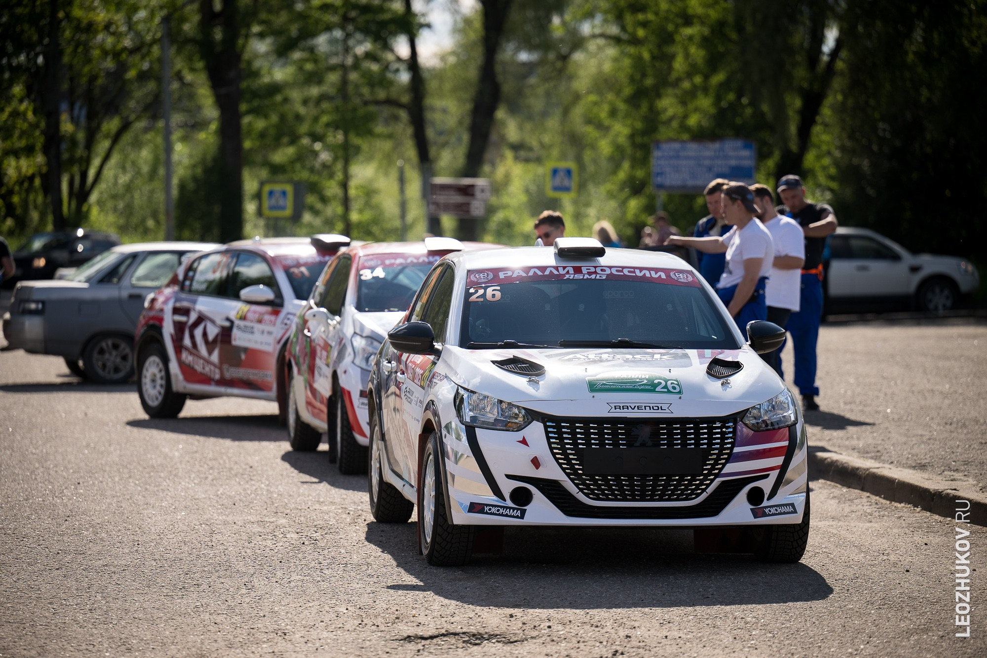 Rally Pushkinskie gory 2025. Sports photographer Leonid Zhukov