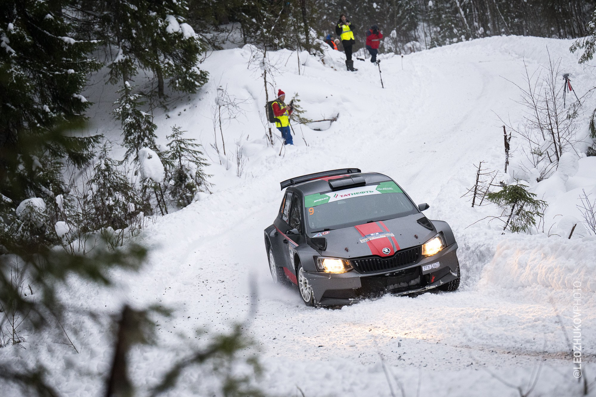 Rally Karelia 2026. Sports photographer Leonid Zhukov