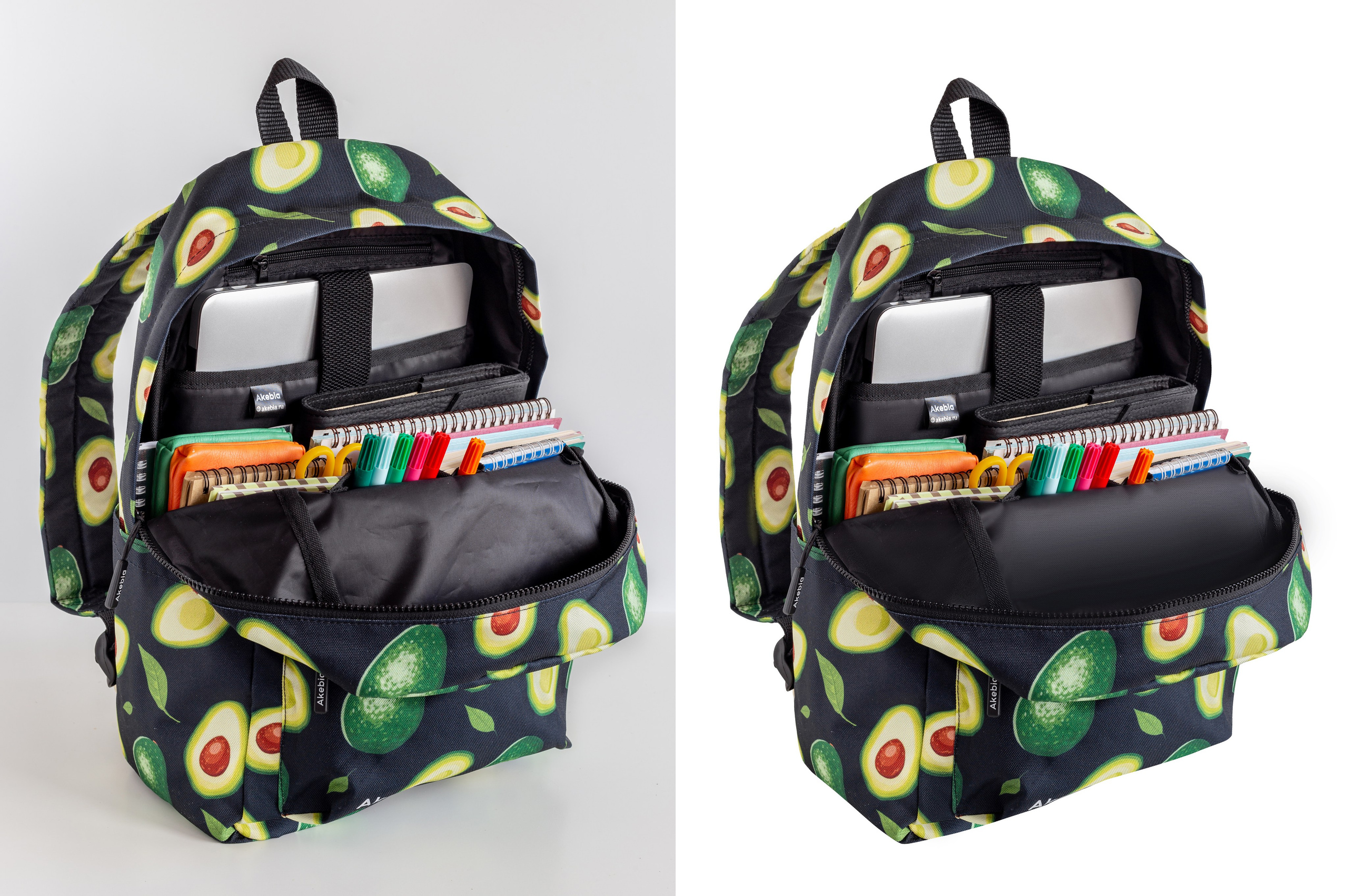 Ретушь фотографий рюкзаков | Студия SVITHART