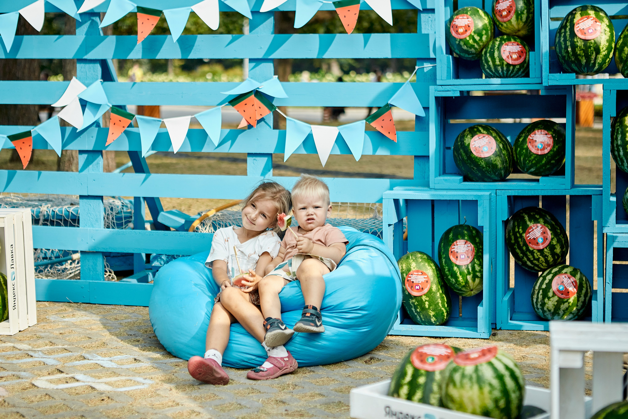 ЯНДЕКС ЛАВКА «АРБУЗНАЯ ФЕЕРИЯ». Фотограф Андрей Егоров