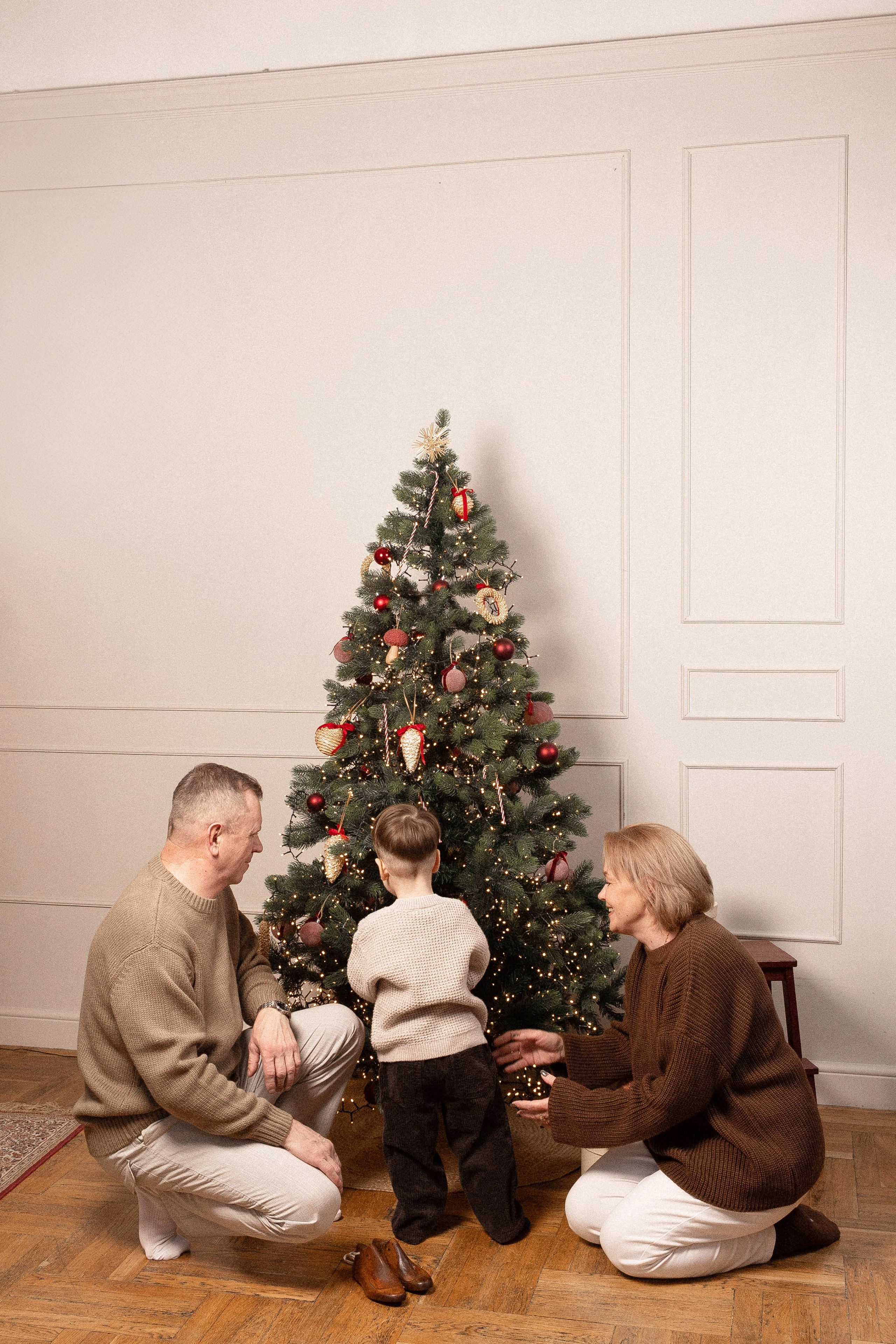 Рождественская семейная история. Свадебный и портретный фотограф Соломко Диана