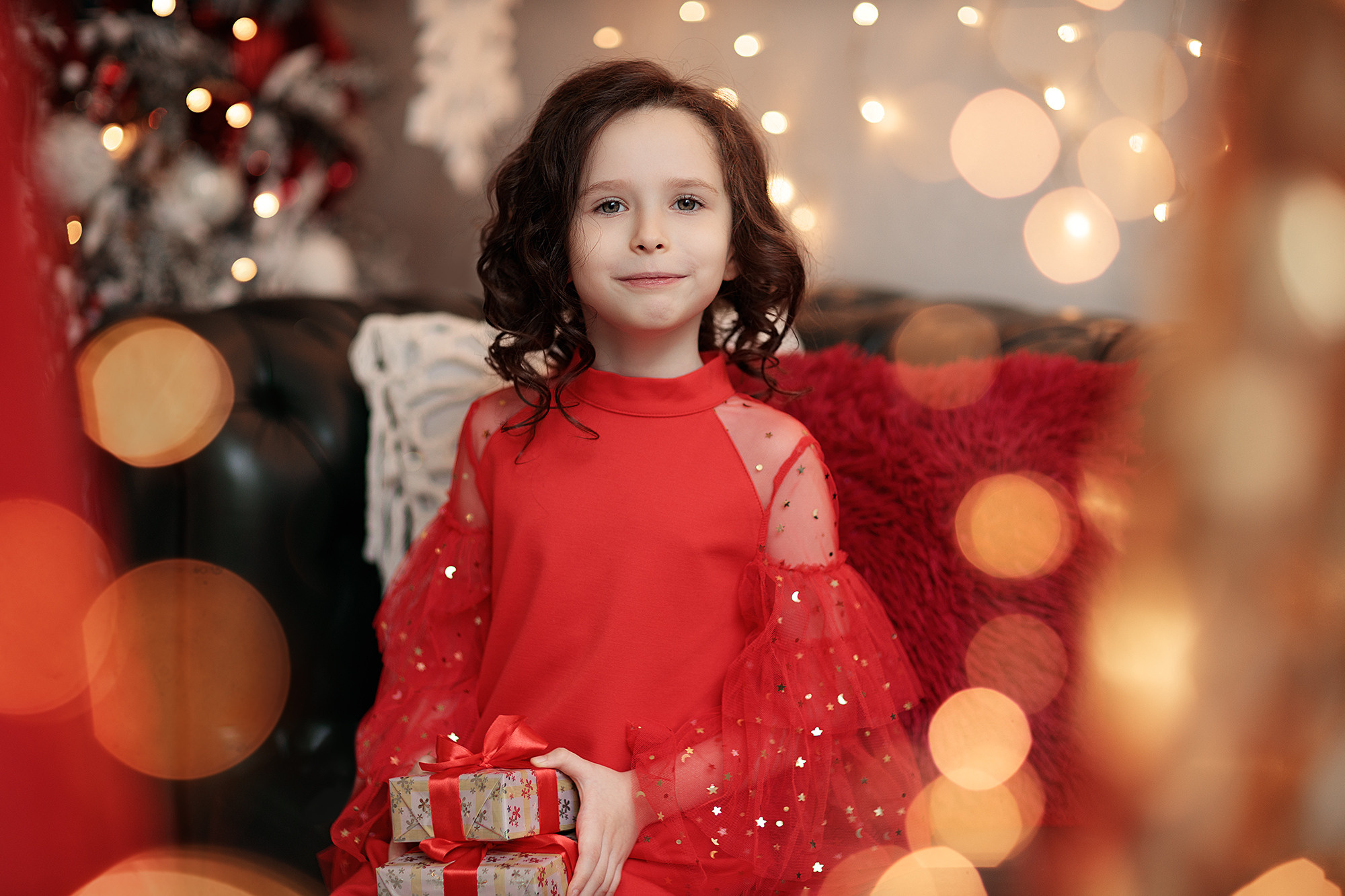 Новогодняя фотосессия в Москве. Детский и семейный фотограф в Москве Лина Левина