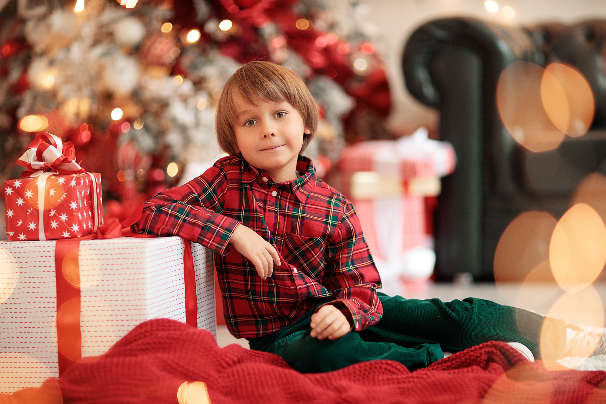 Новогодняя фотосессия в Москве. Детский и семейный фотограф в Москве Лина Левина