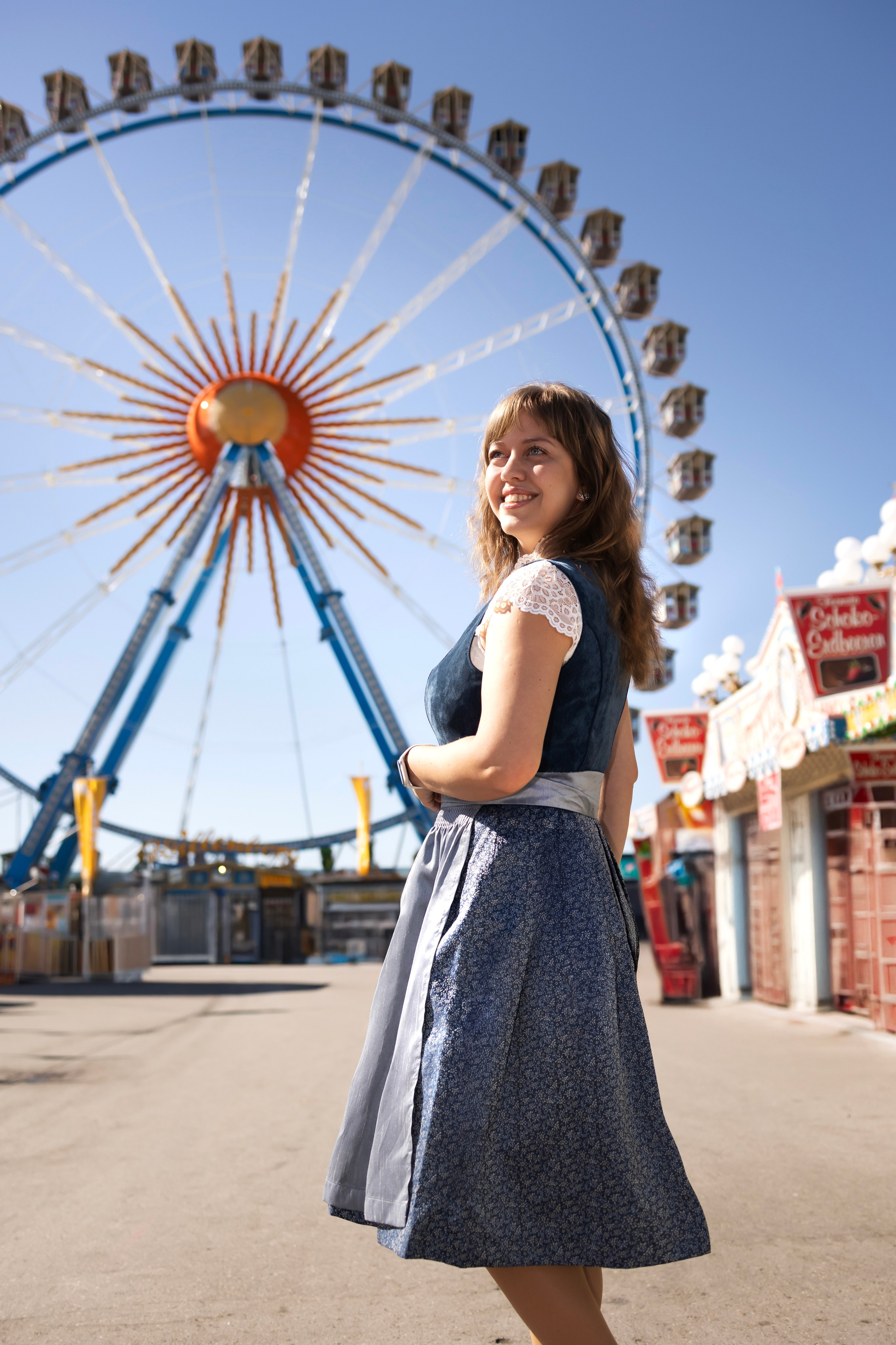 Frühlingsfest. Photographer in Munich