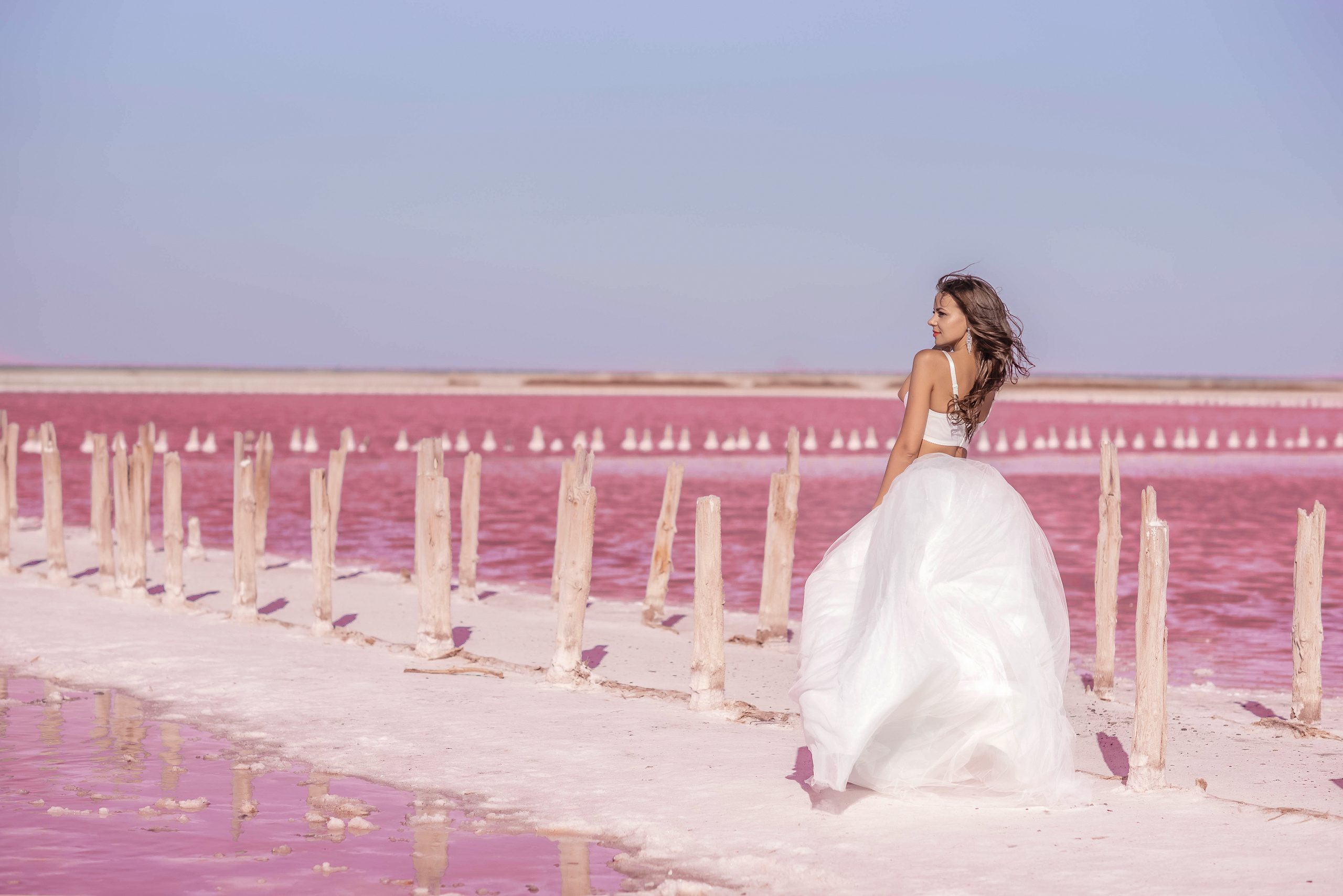 Розовые озера Крыма. Свадебный и семейный фотограф и видеограф, Крым, Москва, Санкт -Петербург