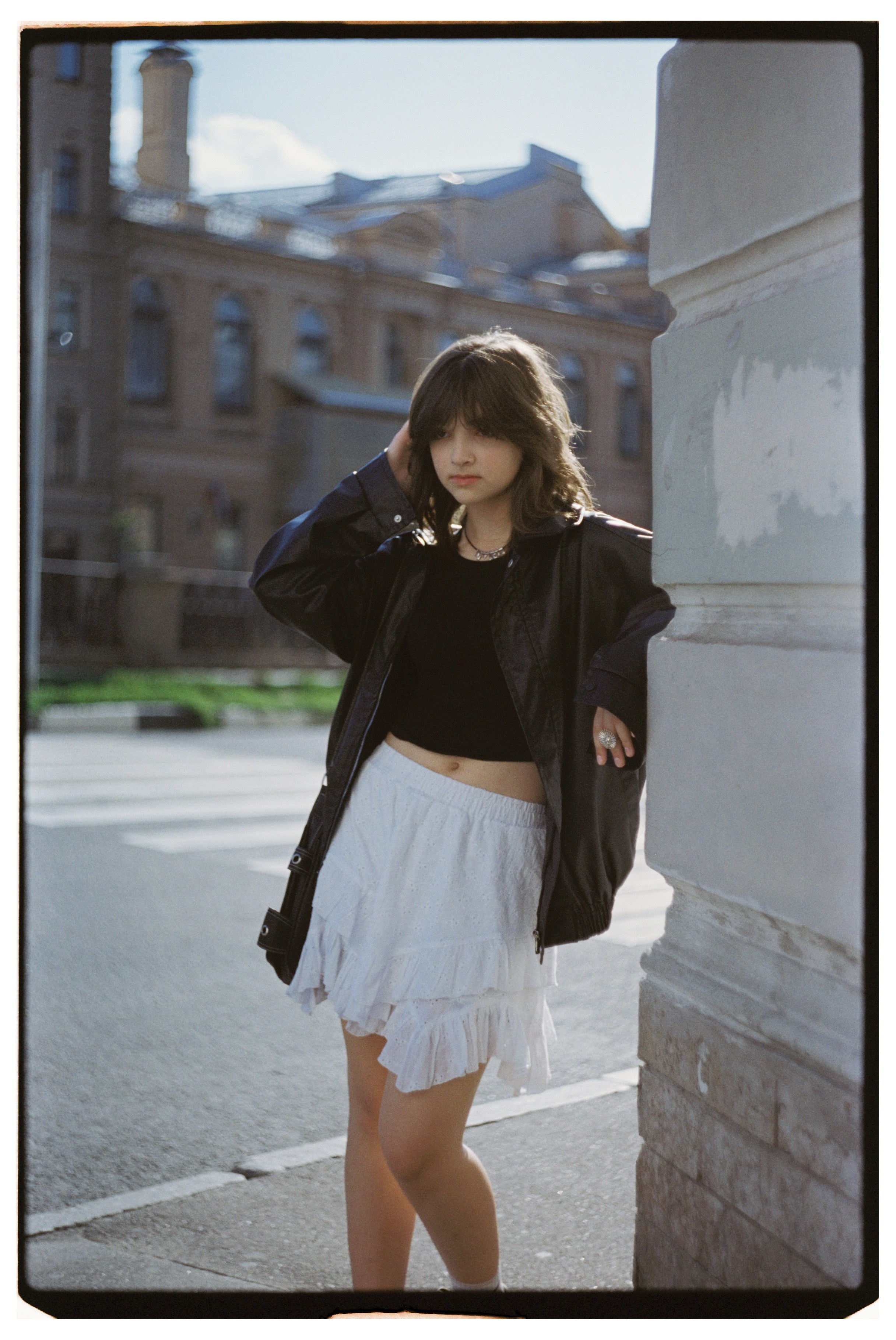 Прогулочная фотосессия на плёнку для Лены в Санкт-Петербурге. Светлана Гопанюк. Портретный фотограф. Санкт-Петербург. СПб