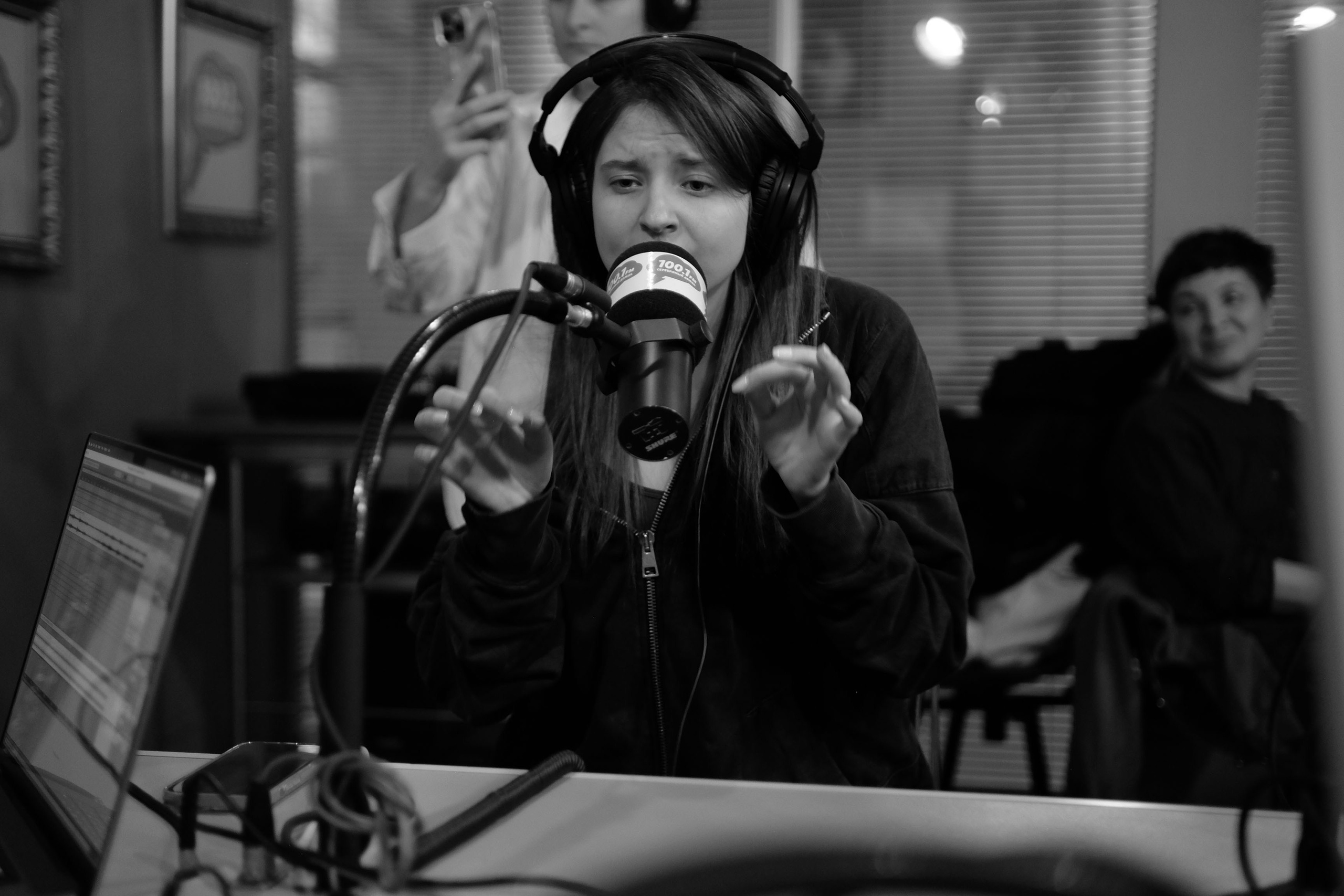 Svoboda Zvuka at Silver Rain`s Radio/ Moscow/ 2024. Anna Fedo Photo