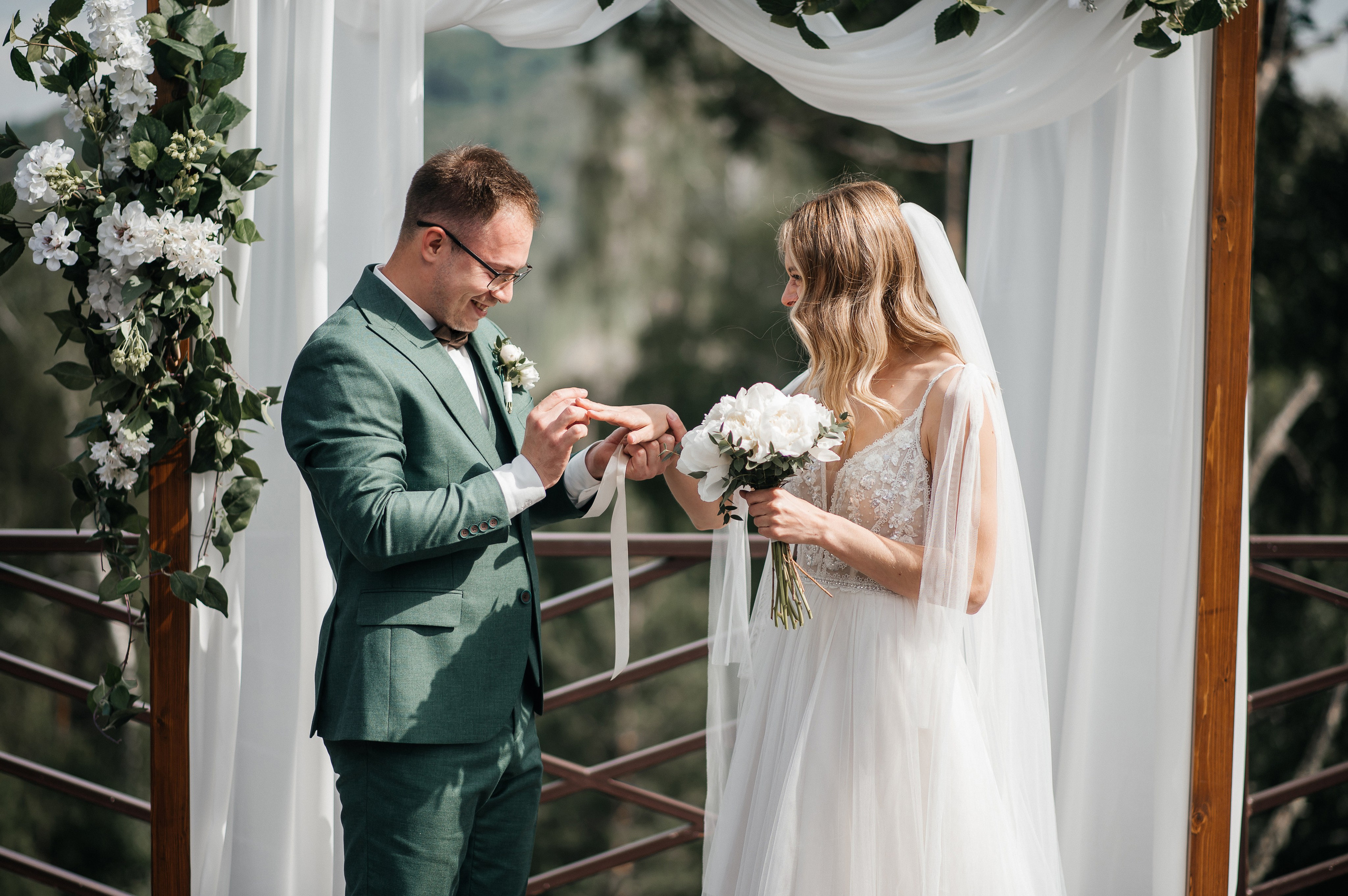 Вадим и Анастасия. Свадебная  съемка на Алтае