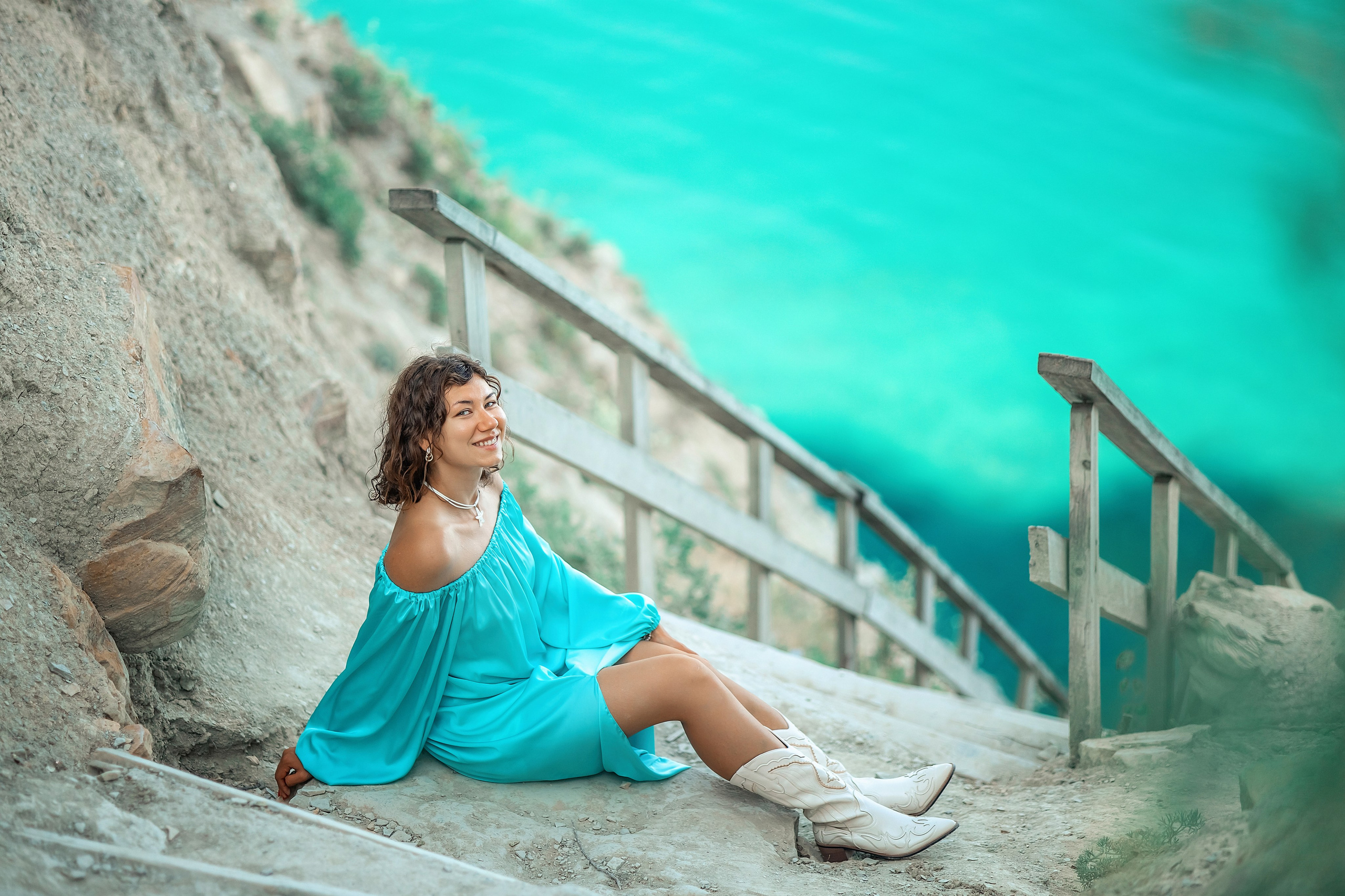 Летящие платья. Художественный фотограф Анапа Александра Долбикова