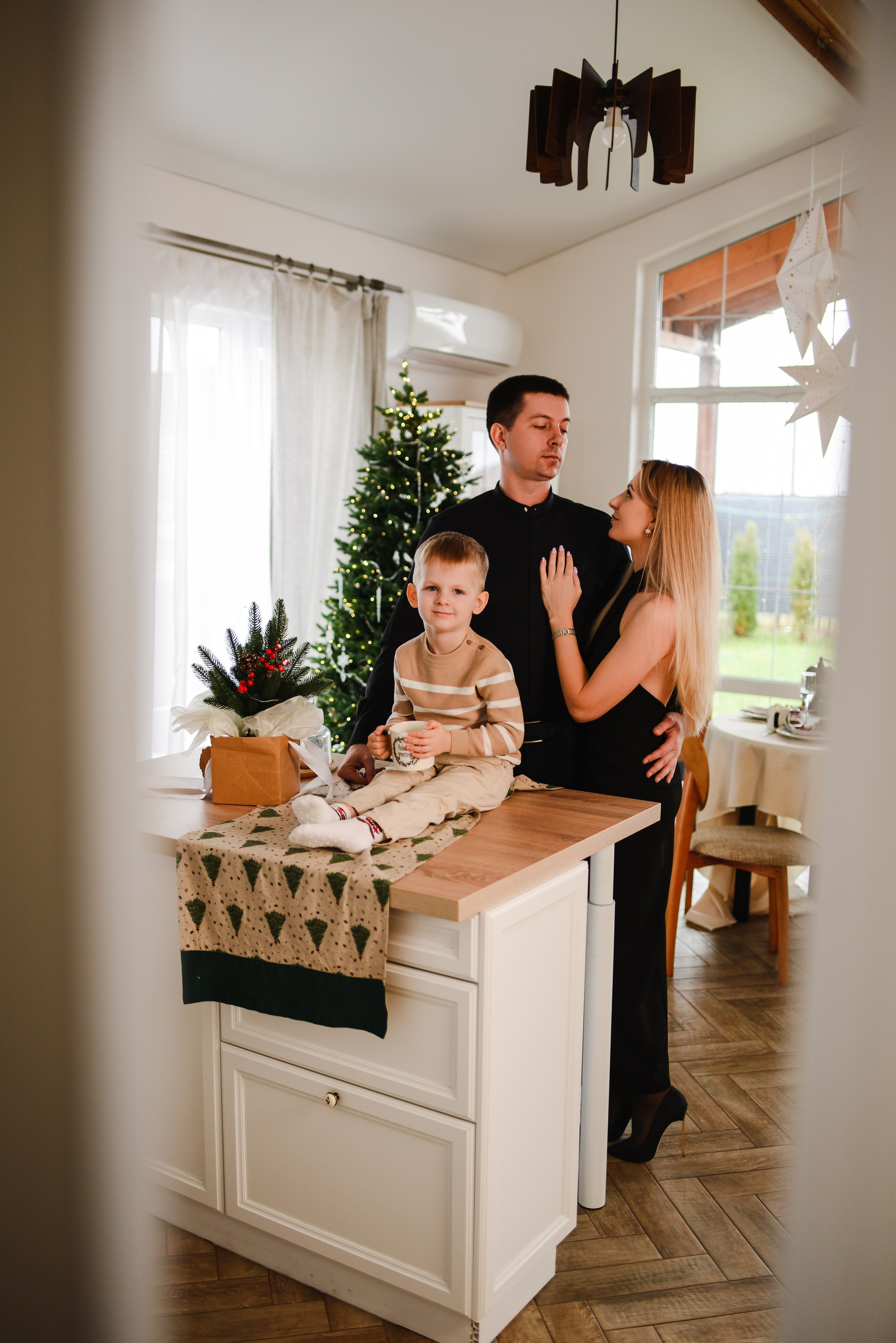 Новогодняя семейная. Фотограф Ярута Оксана / Ростов-на-Дону