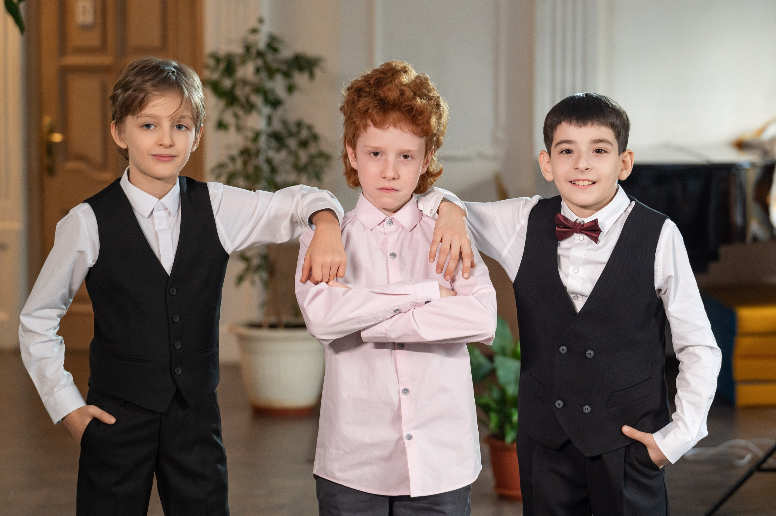 Школьникам. Антон и Татьяна Денисенко