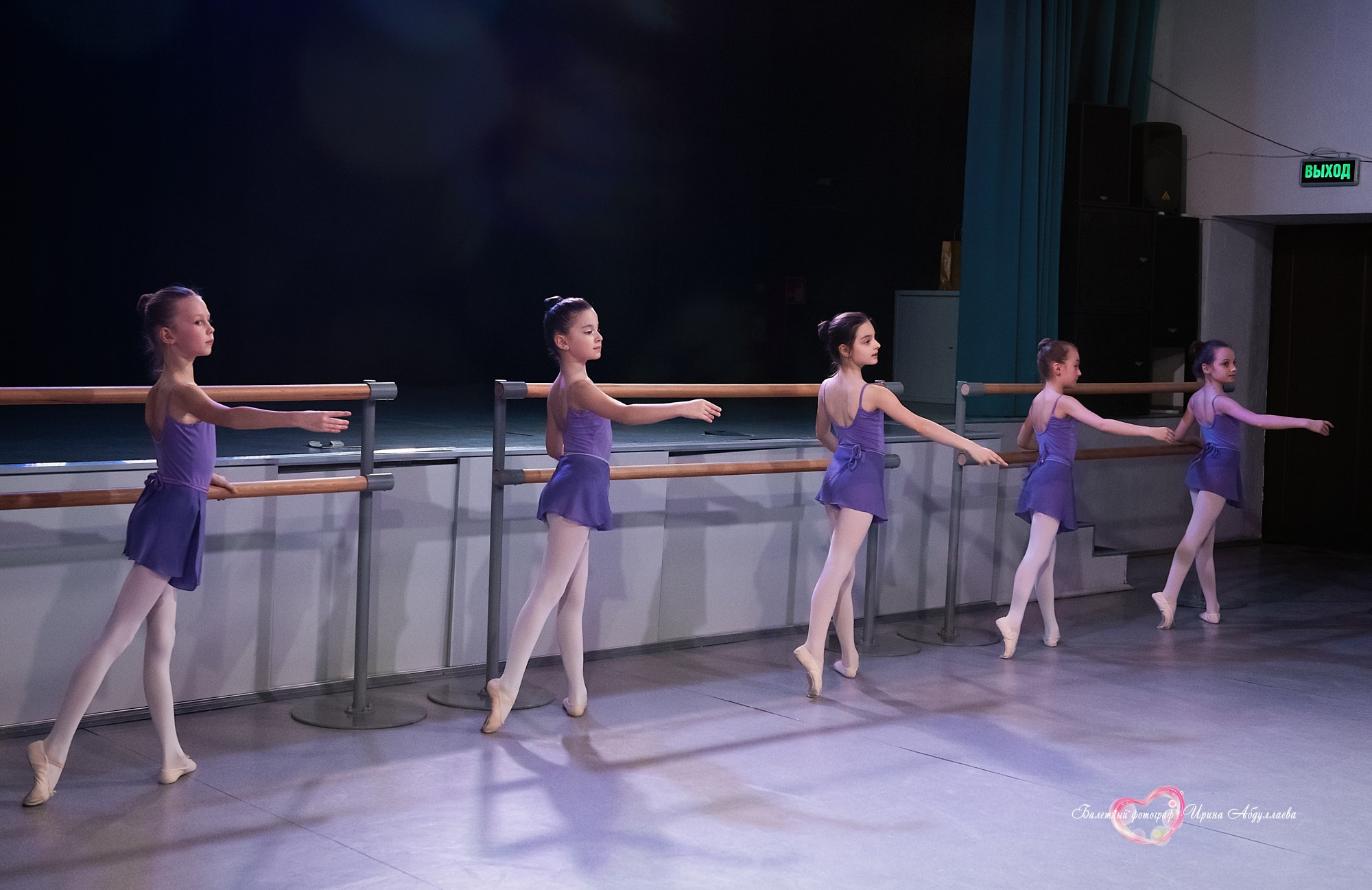 Открытый урок Балетная школа «Русский балет» г. Троицк