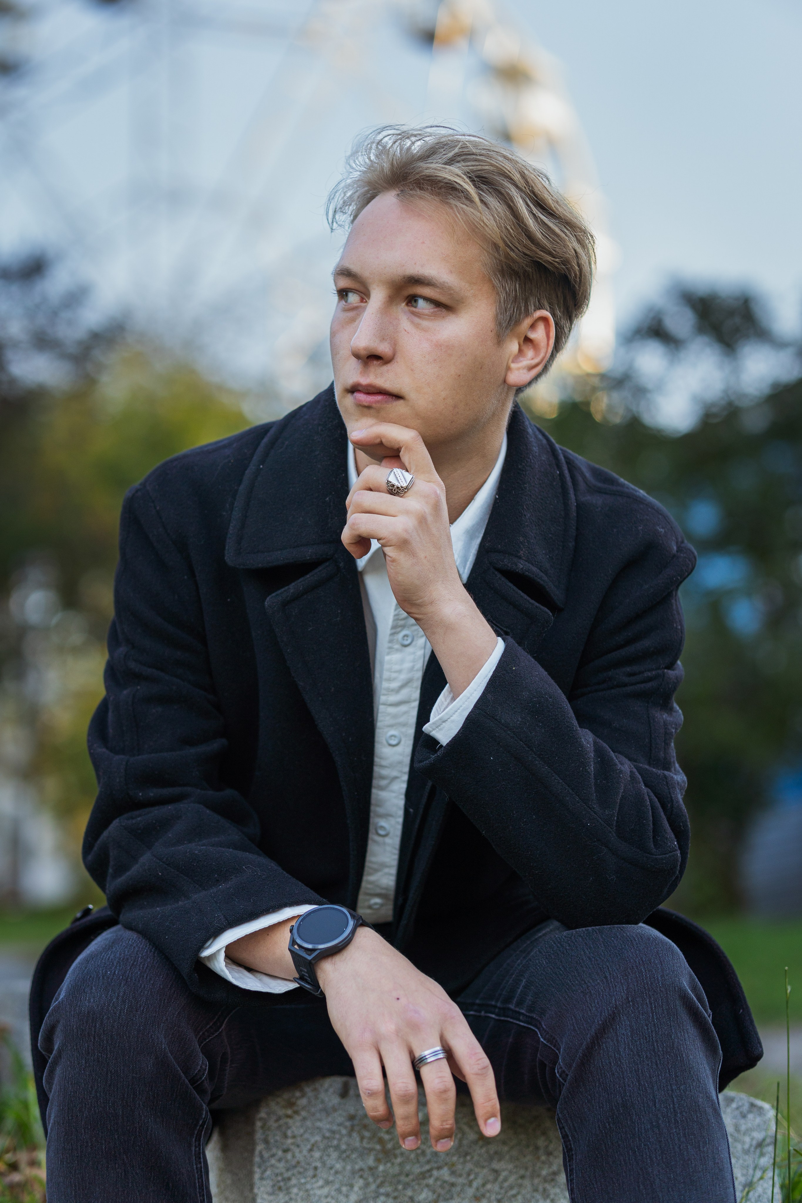 Павел в ЦПКиО. Портретный, репортажный и свадебный фотограф в Екатеринбурге Денис Южаков