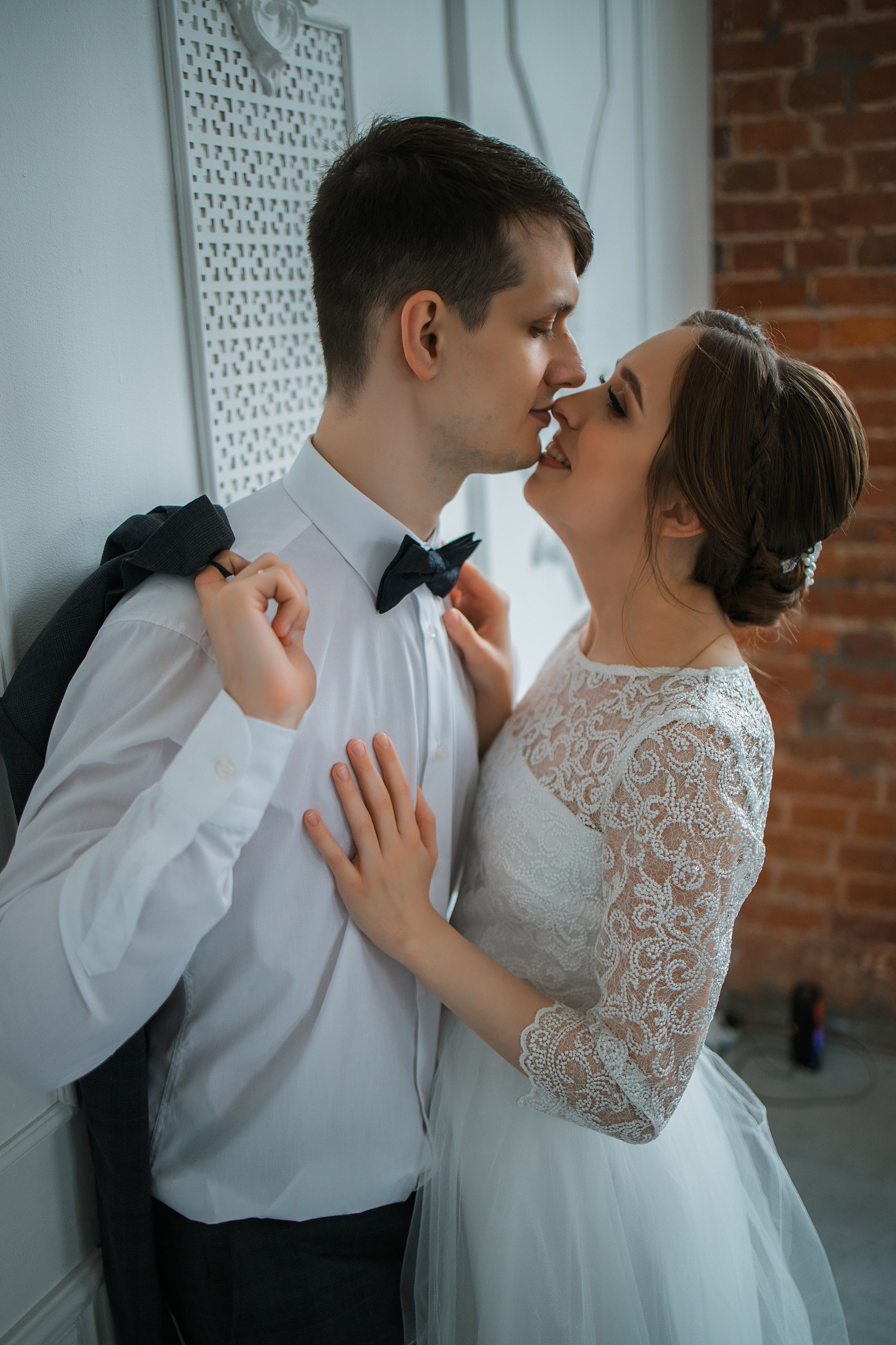 Свадебная фотосессия в фотостудии в городе Серпухов