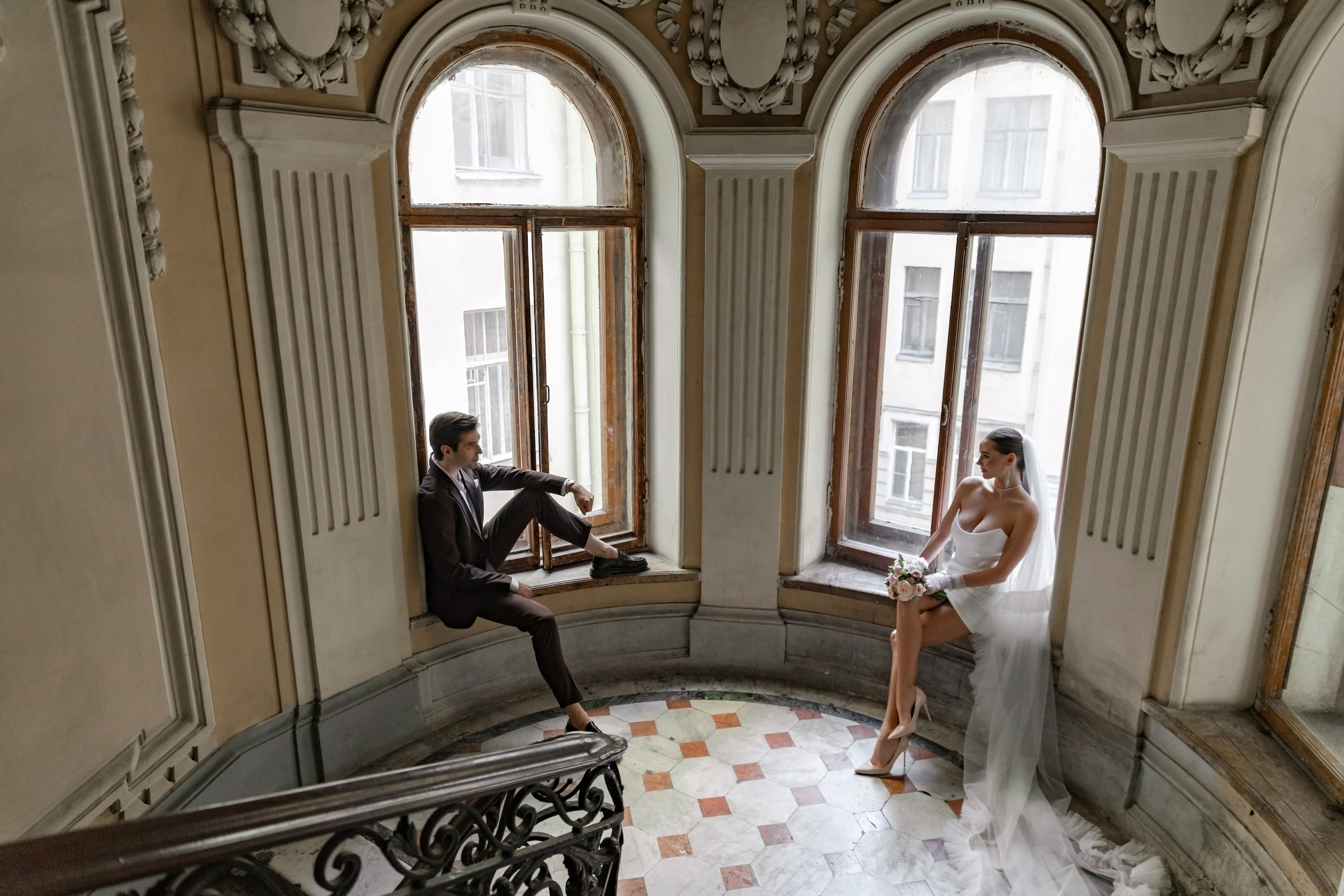 Свадьба в городе. Валерия и Тимофей. Свадебный и портретный фотограф в Санкт-Петербурге Надежда Чечулина