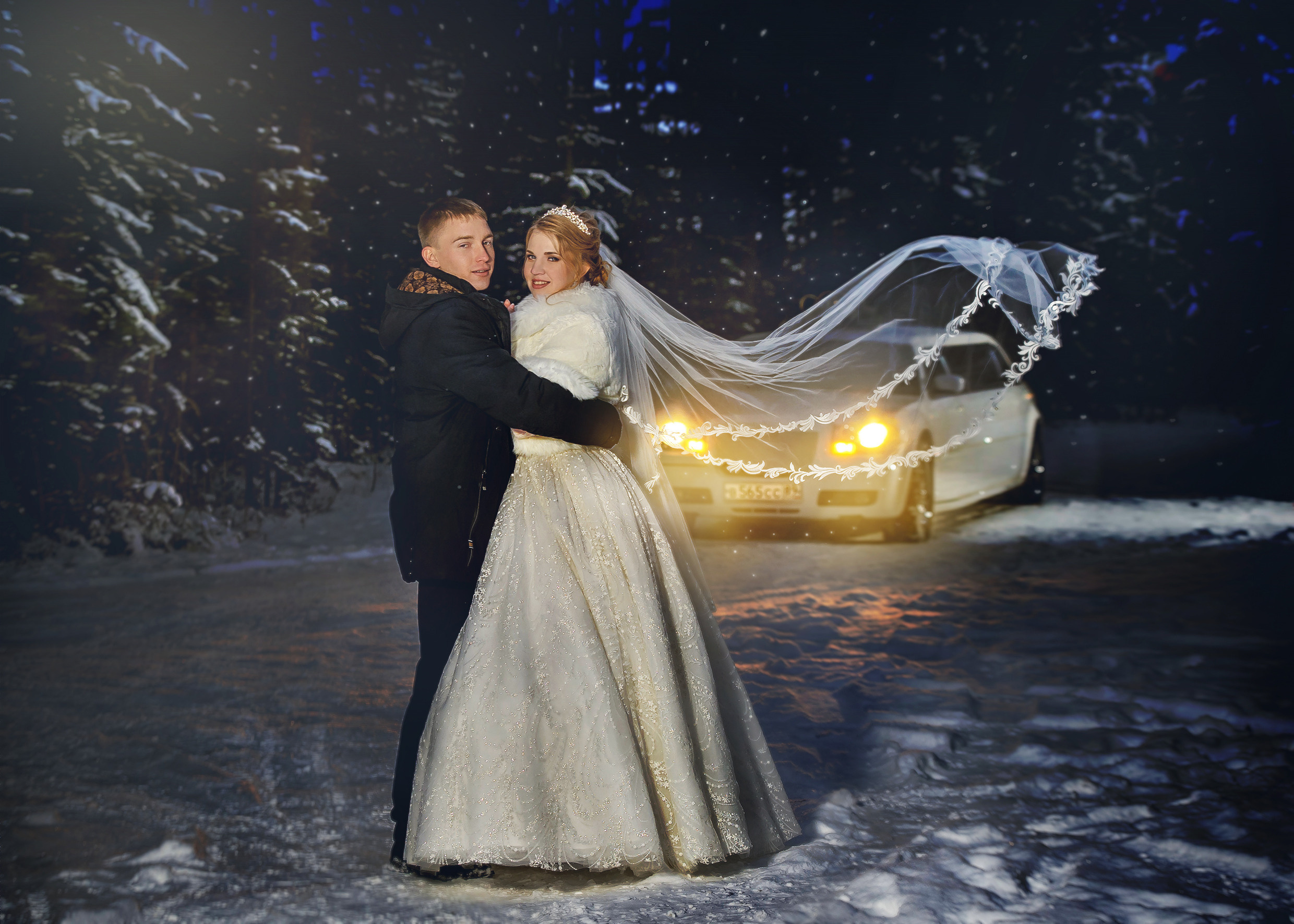 Свадьба зимой