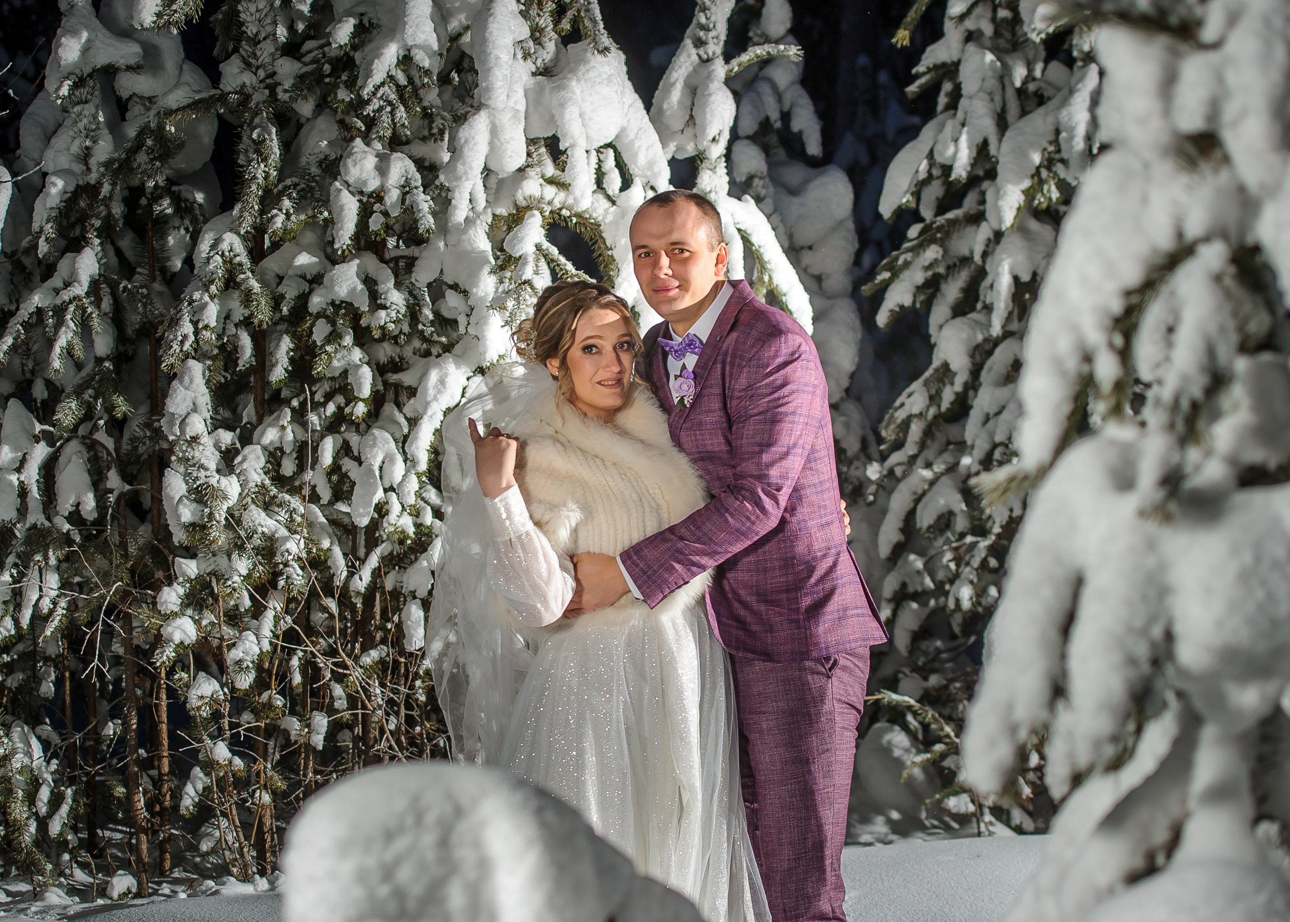 Свадьба зимой